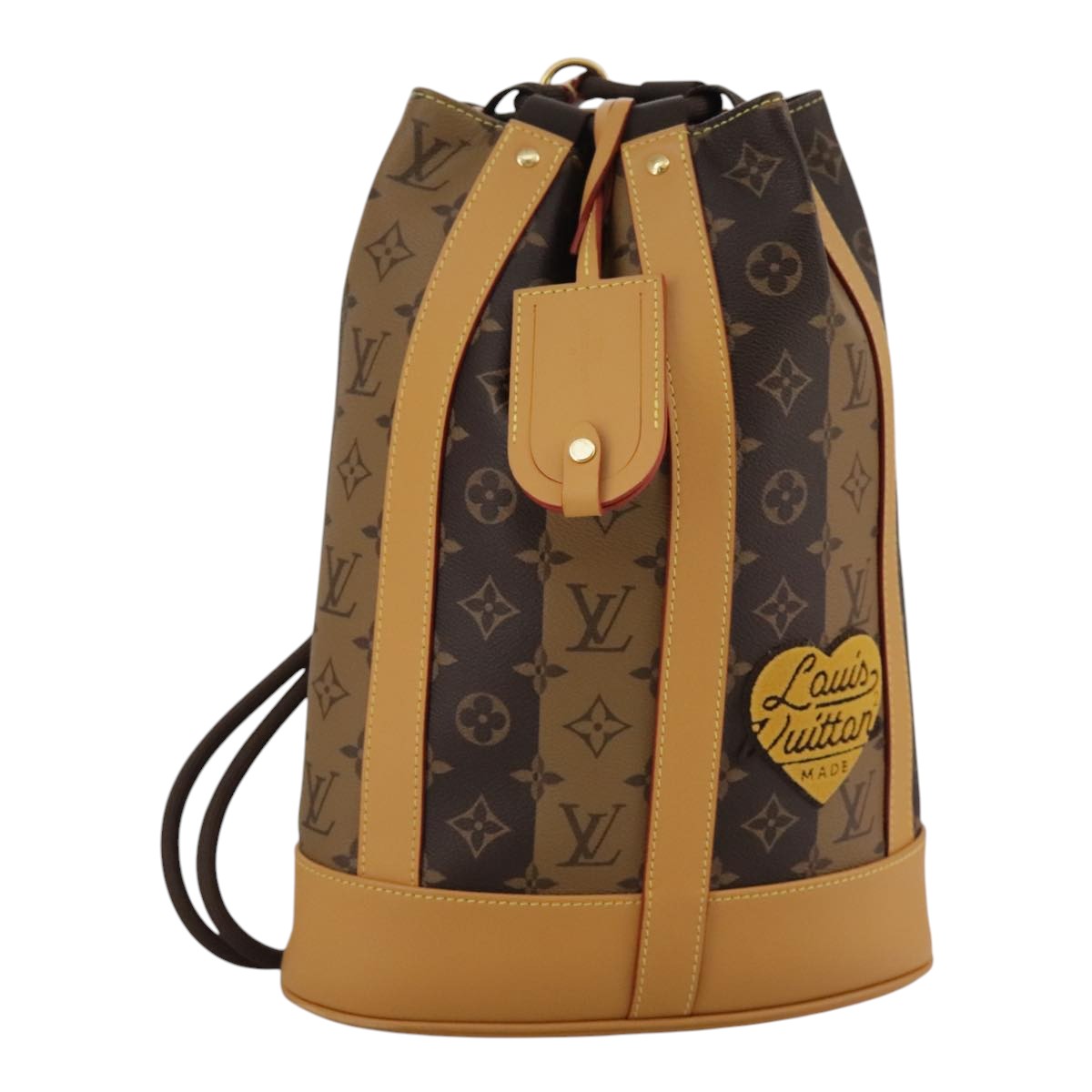 Louis Vuitton Randonnée Brown Canvas Shoulder Bag (Pre-Owned)