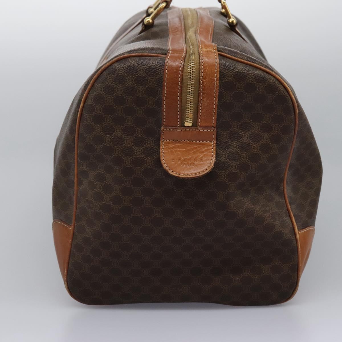 Céline Boston Brown Canvas Travel Bag (Pre-Owned)
