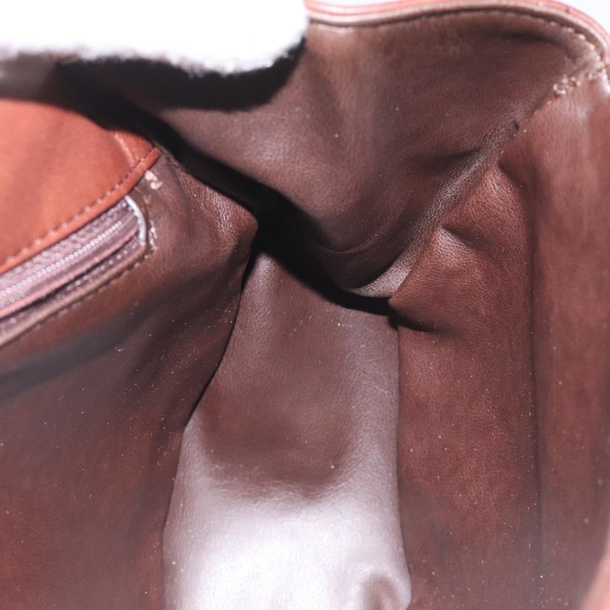 Bally Brown Leather Handbag (Pre-Owned)