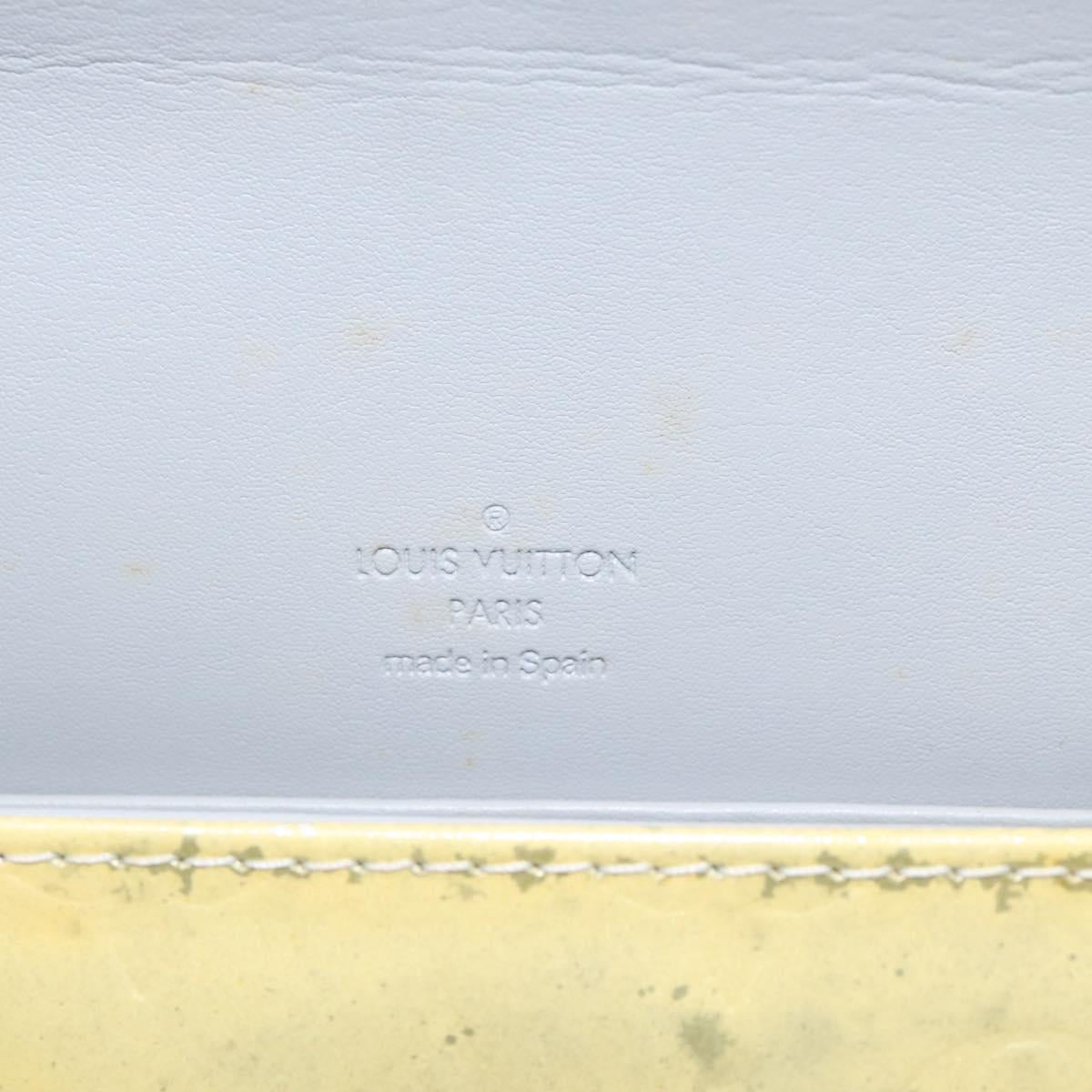 Louis Vuitton Thompson Street Beige Patent Leather Shoulder Bag (Pre-Owned)