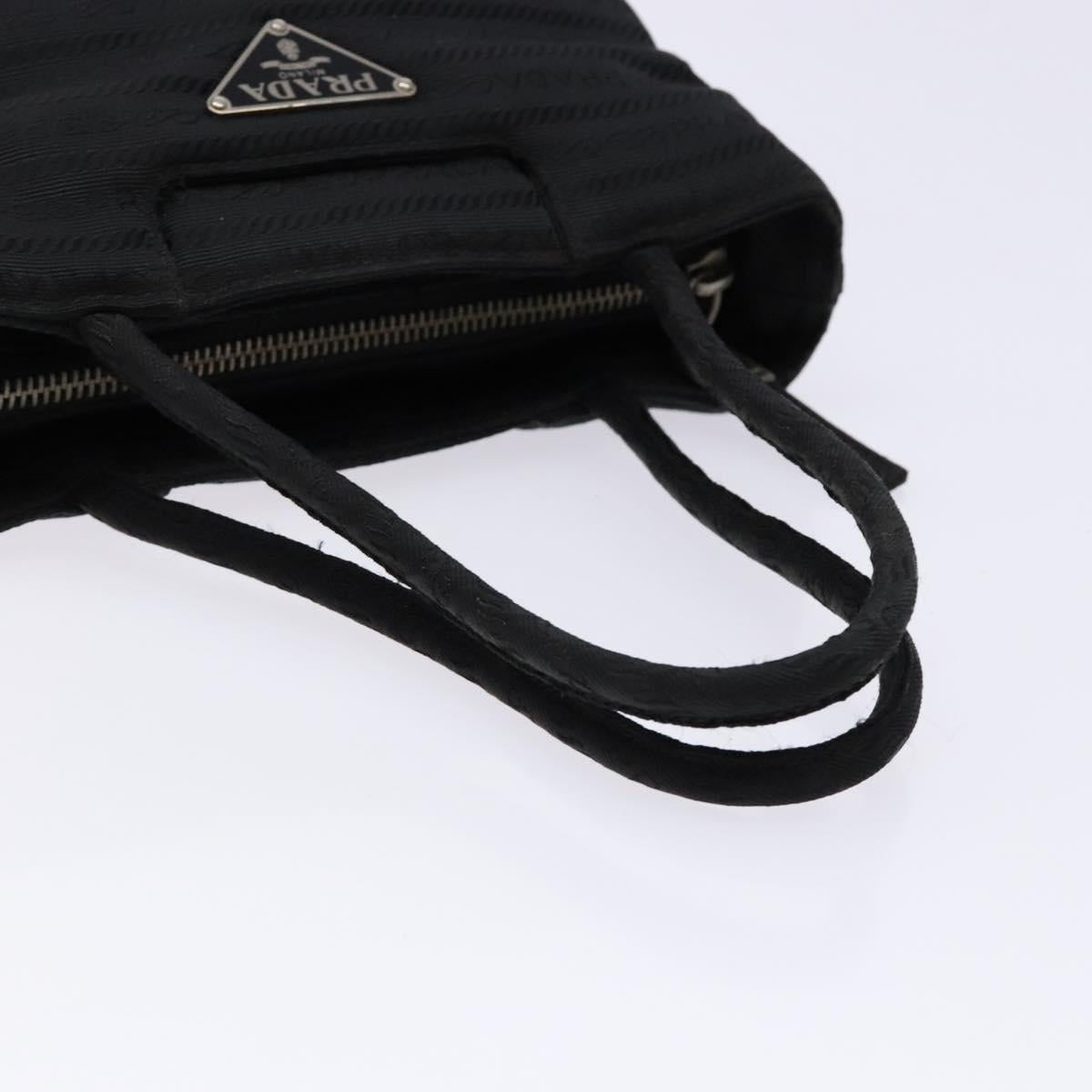 Prada Re-Nylon Black Nylon Handbag (Pre-Owned)