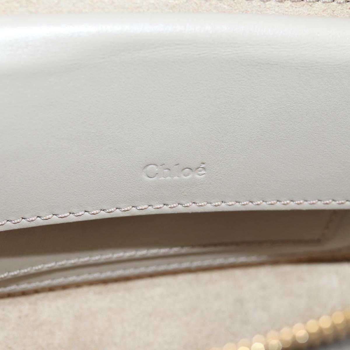 Chloé C Beige Leather Shoulder Bag (Pre-Owned)