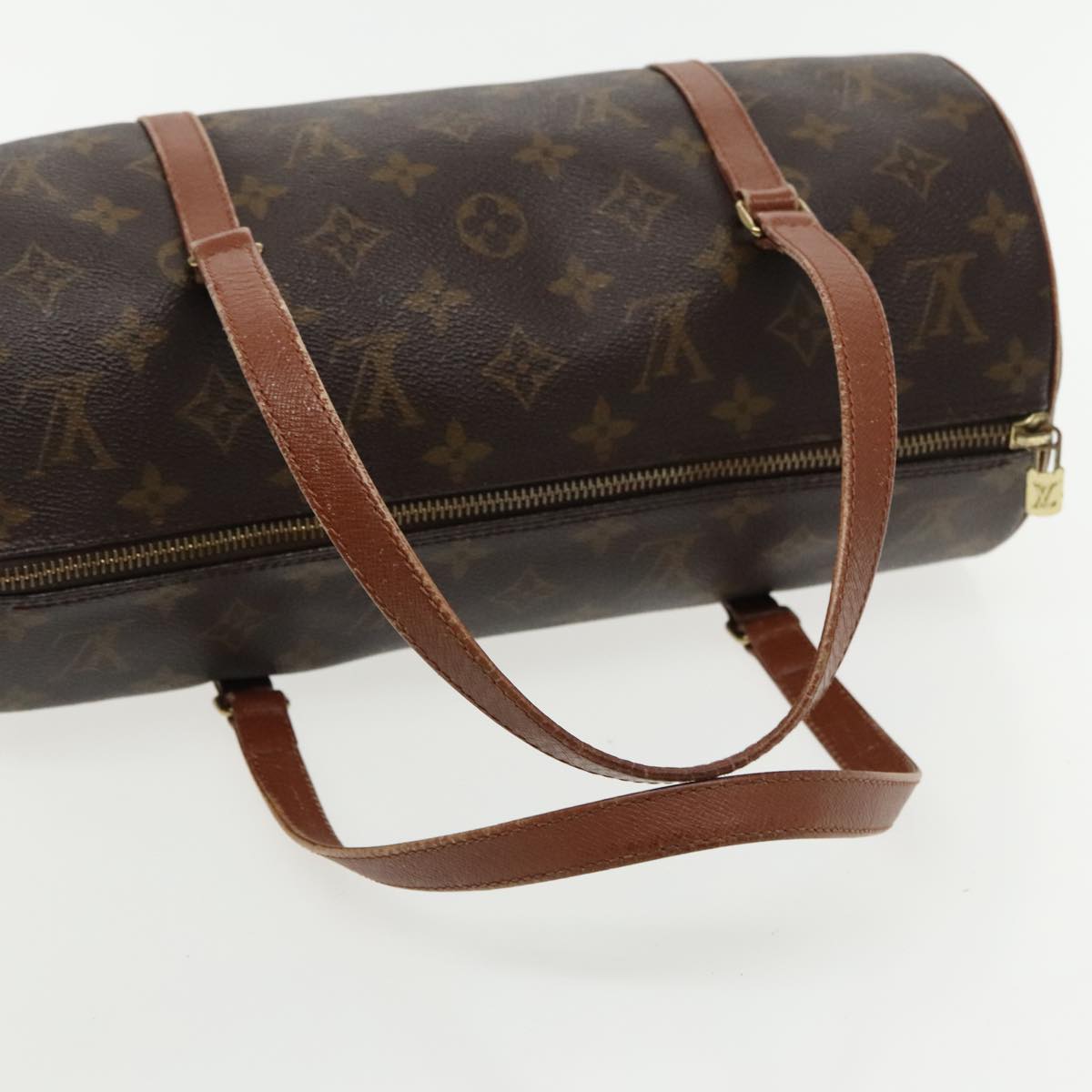 Louis Vuitton Papillon 30 Brown Canvas Handbag (Pre-Owned)