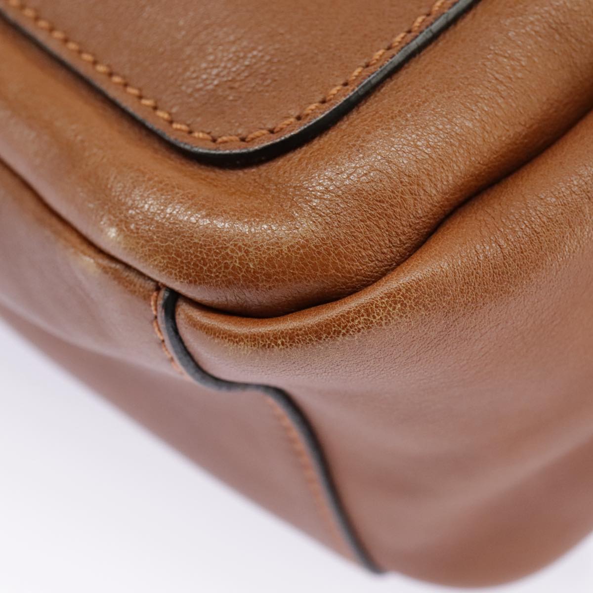 Chloé Indy Brown Leather Shoulder Bag (Pre-Owned)