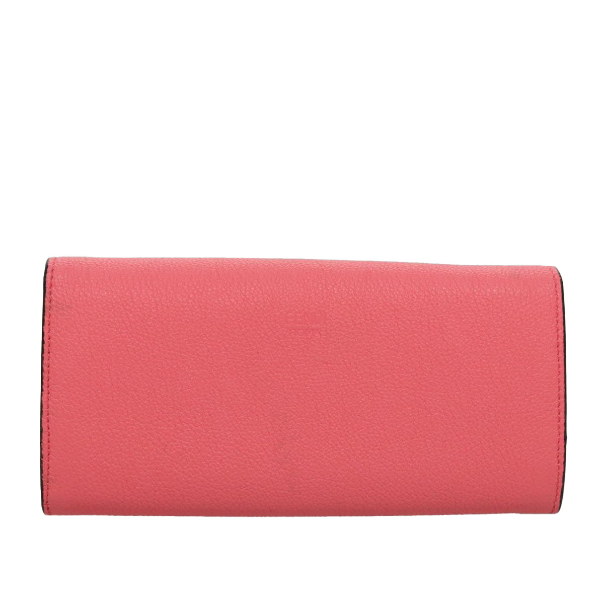 Fendi Peekaboo Pink Leather Wallet (Pre-Owned)