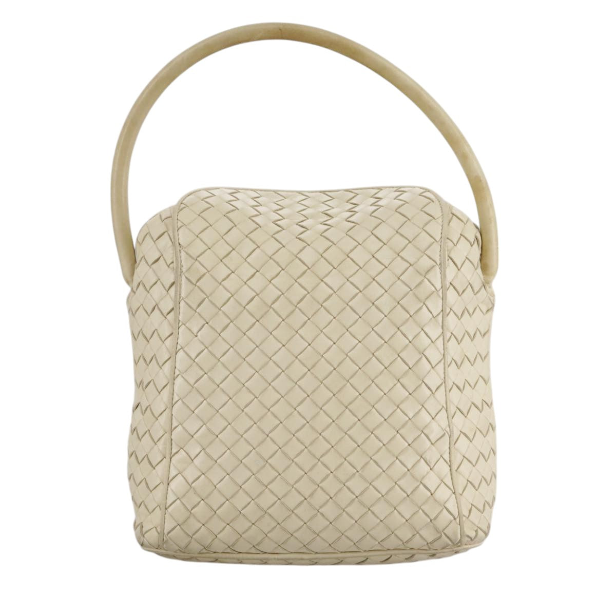 Bottega Veneta Beige Leather Handbag (Pre-Owned)