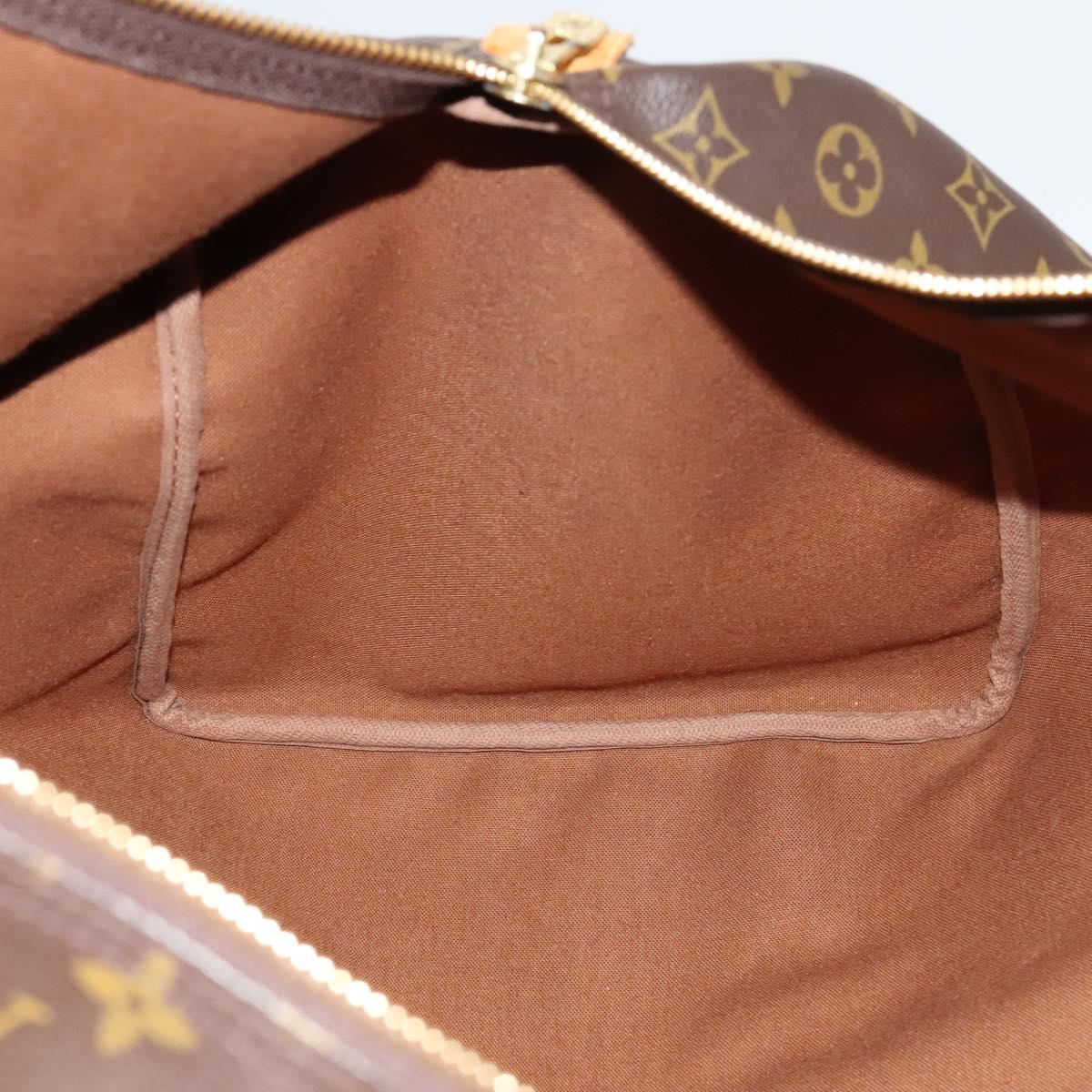 Louis Vuitton Keepall 60 Brown Canvas Travel Bag (Pre-Owned)