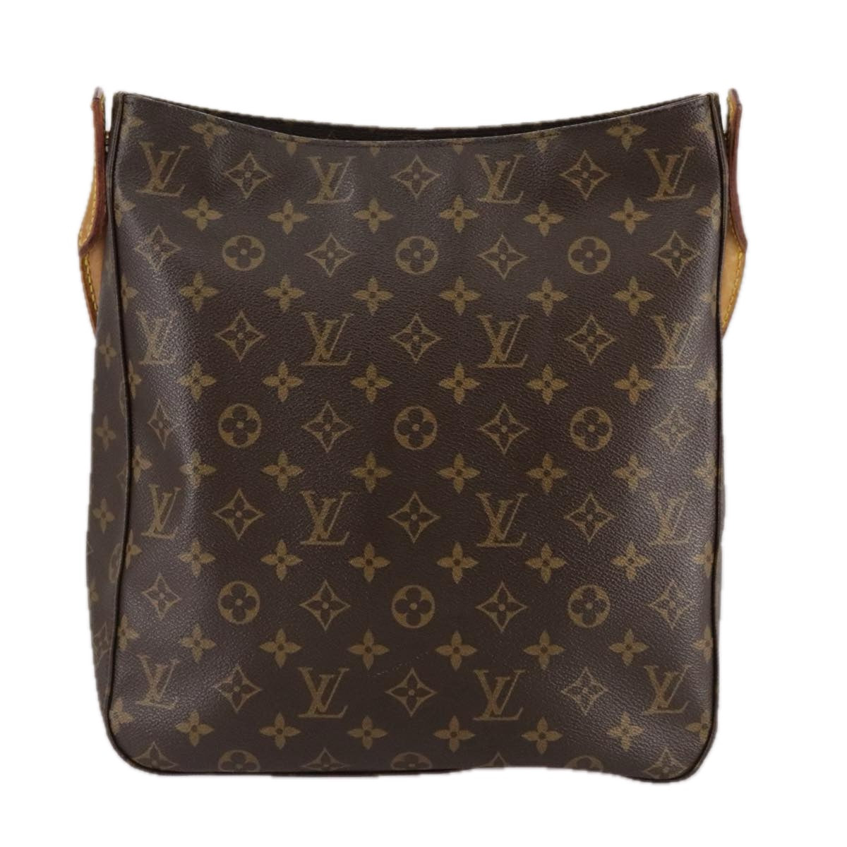 Louis Vuitton Looping Gm Brown Canvas Shoulder Bag (Pre-Owned)