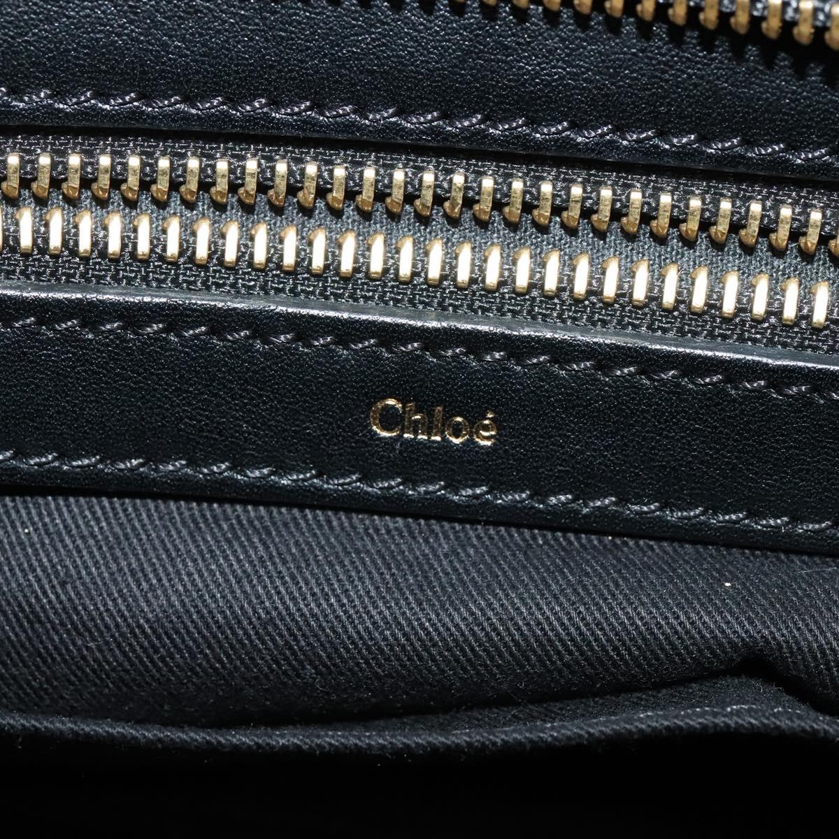 Chloé Alice Black Leather Handbag (Pre-Owned)