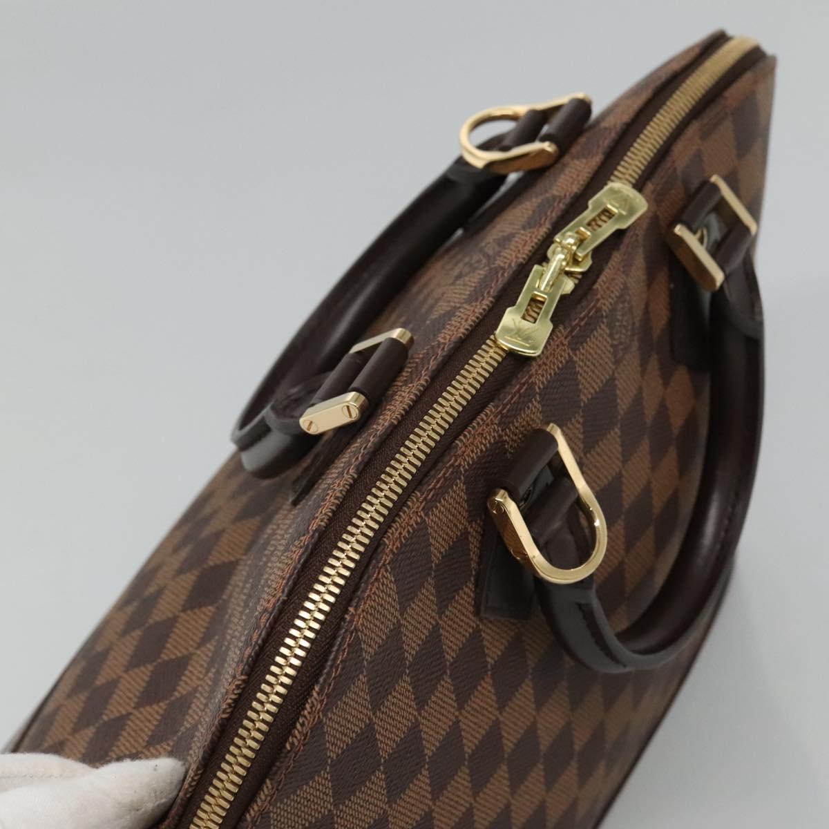Louis Vuitton Alma Brown Canvas Handbag (Pre-Owned)