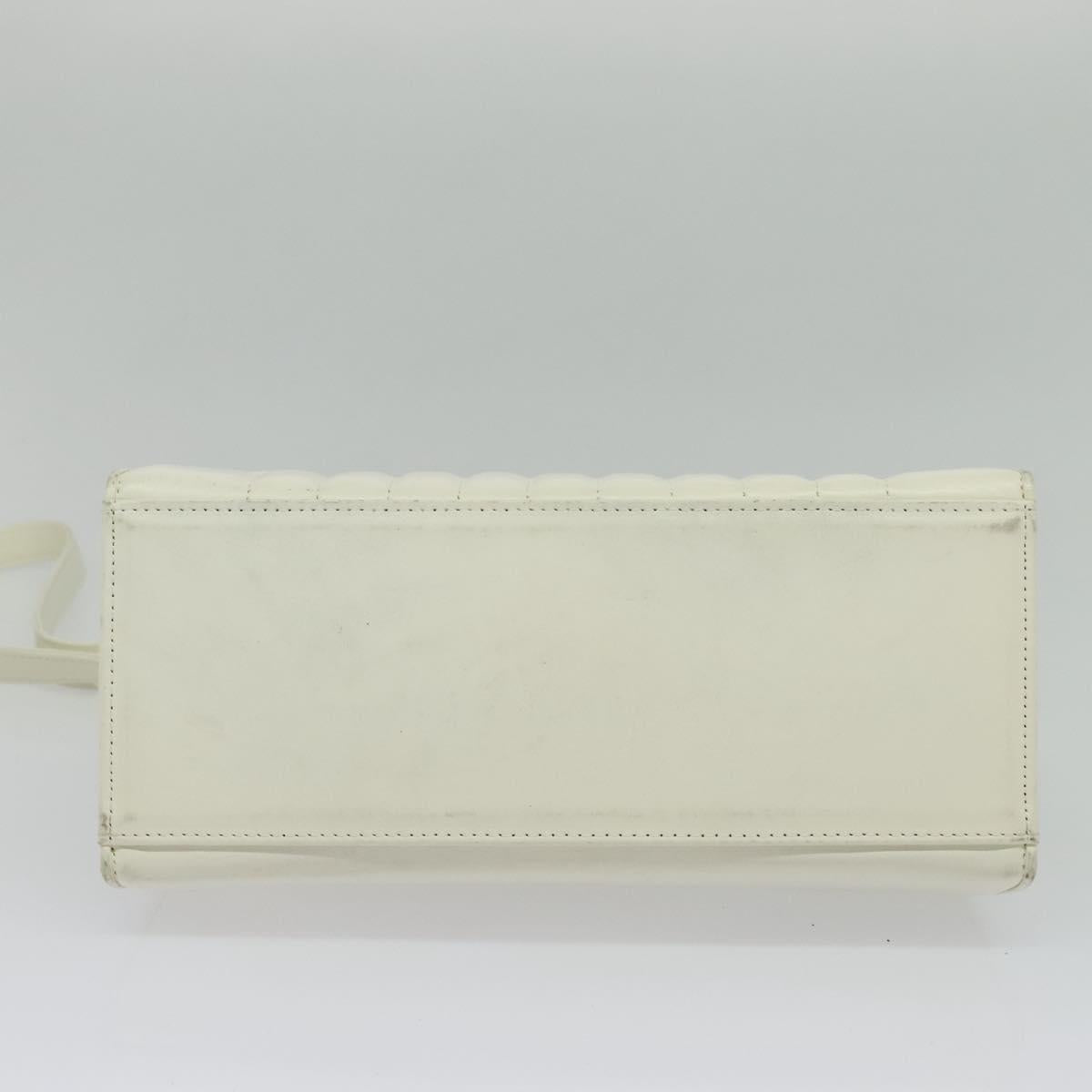 Yves Saint Laurent White Leather Handbag (Pre-Owned)