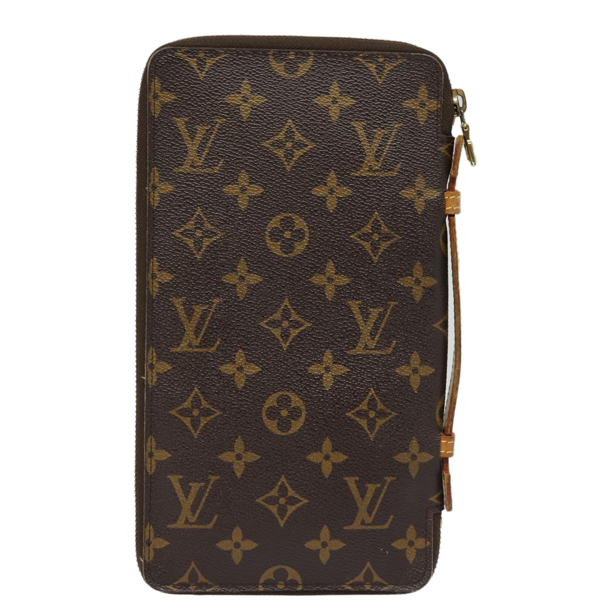 Louis Vuitton Organiser De Voyage Brown Canvas Wallet (Pre-Owned)