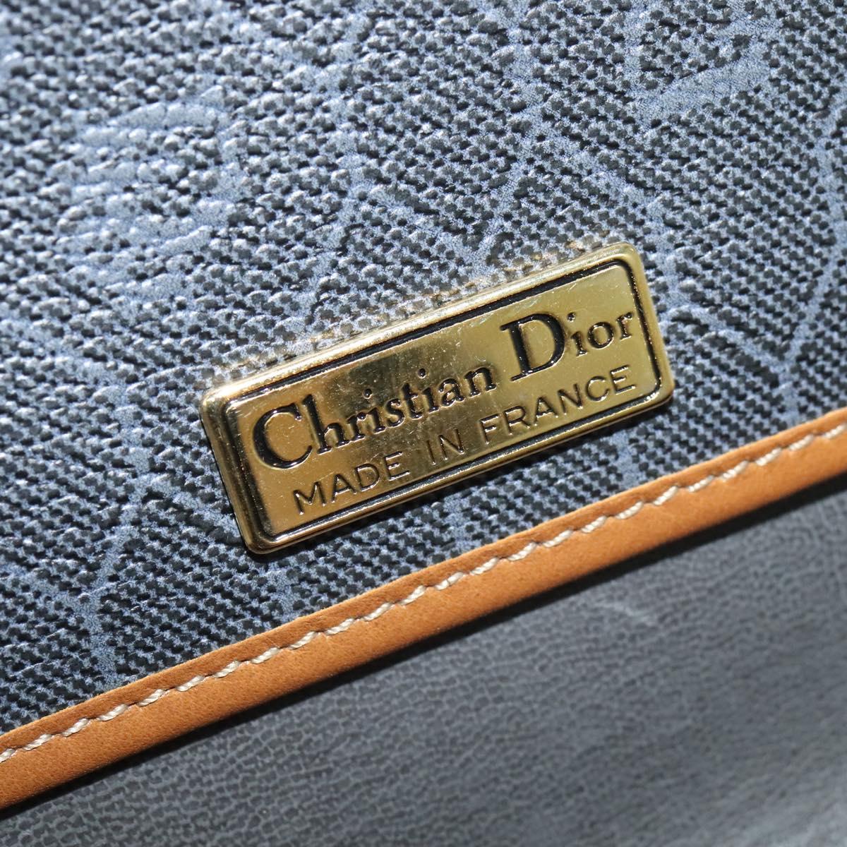 Dior Honeycomb Black Canvas Shoulder Bag (Pre-Owned)