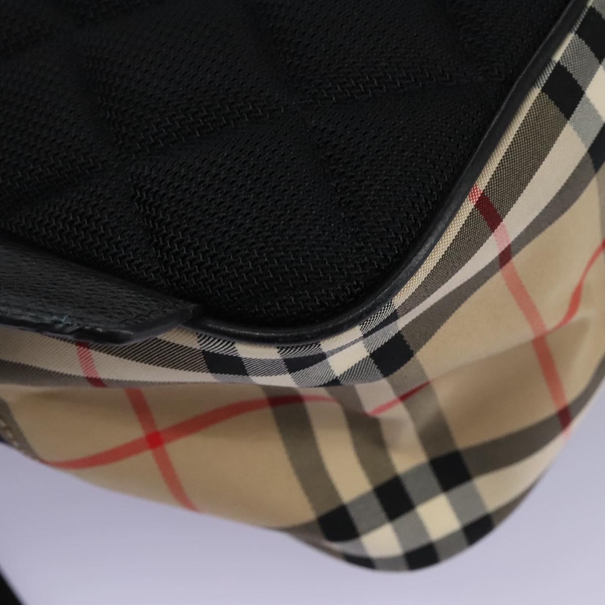 Burberry Nova Check Multicolour Synthetic Backpack Bag (Pre-Owned)