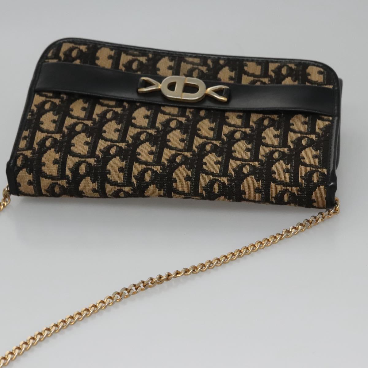 Dior 30 Montaigne Beige Canvas Shoulder Bag (Pre-Owned)