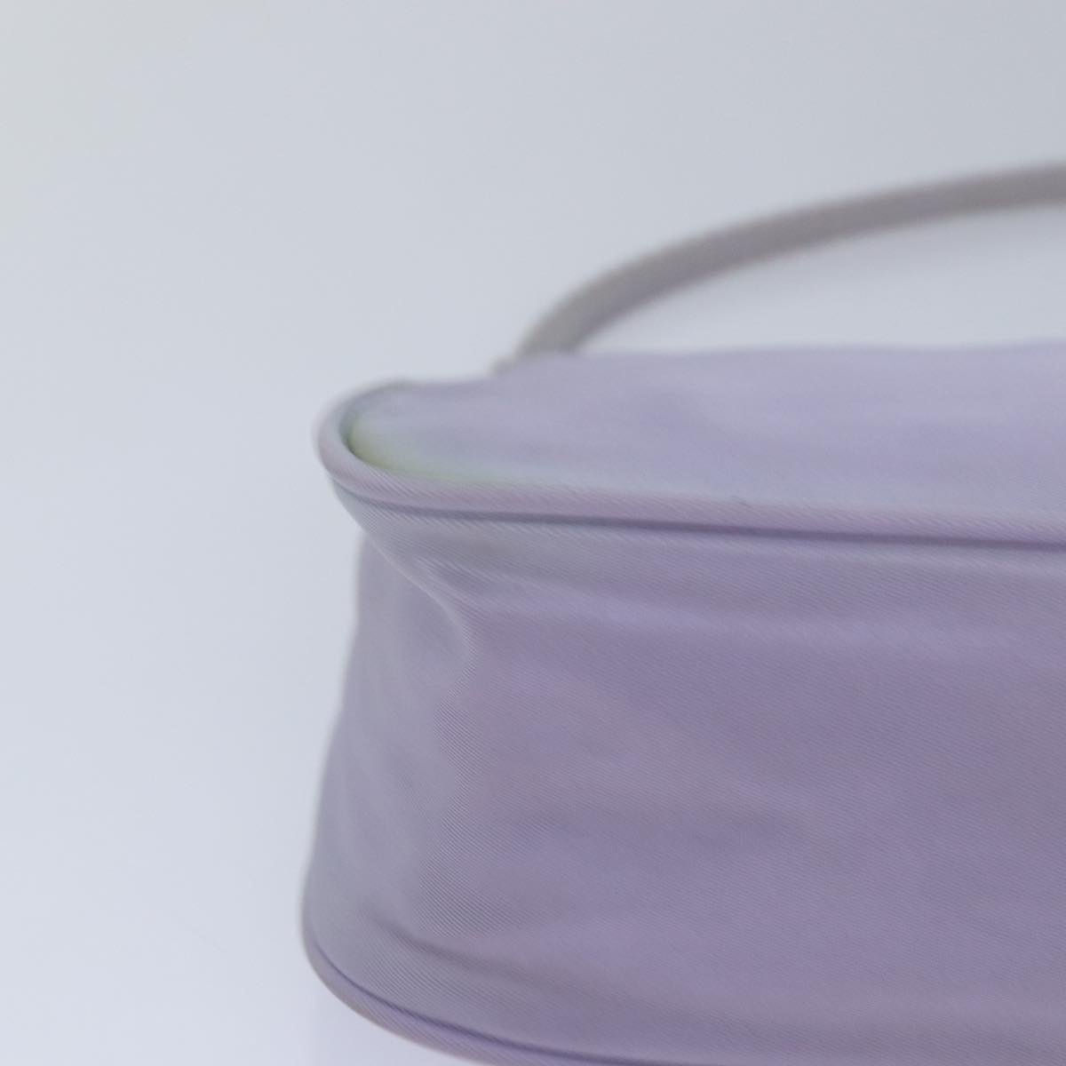 Prada Tessuto Purple Leather Clutch Bag (Pre-Owned)