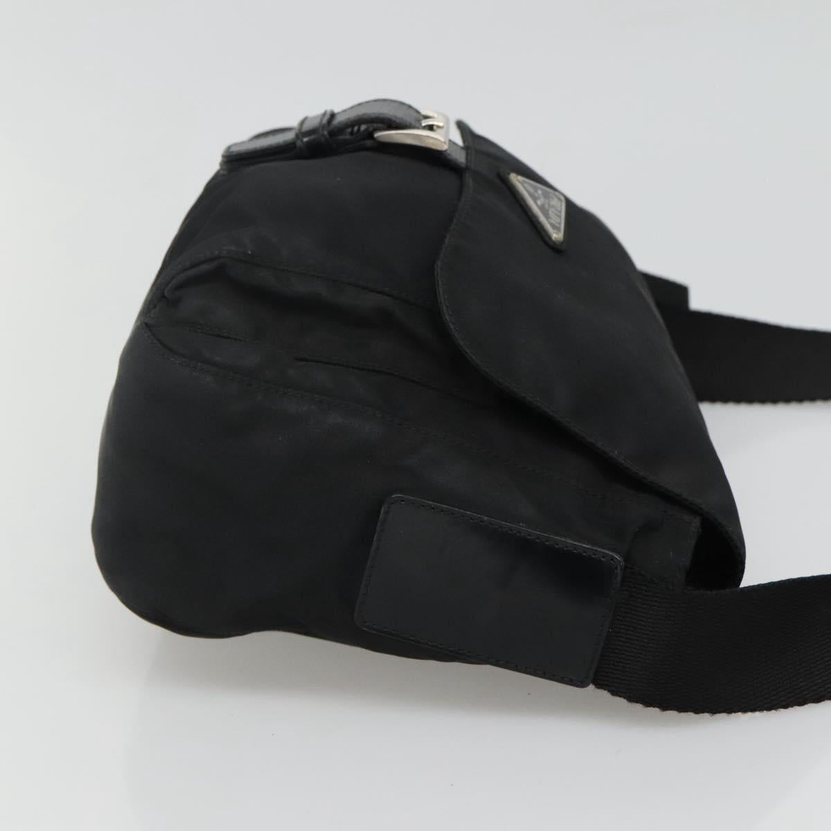 Prada Re-Nylon Black Synthetic Shoulder Bag (Pre-Owned)