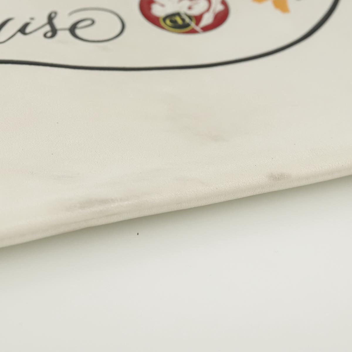 Dior Paradise White Leather Clutch Bag (Pre-Owned)