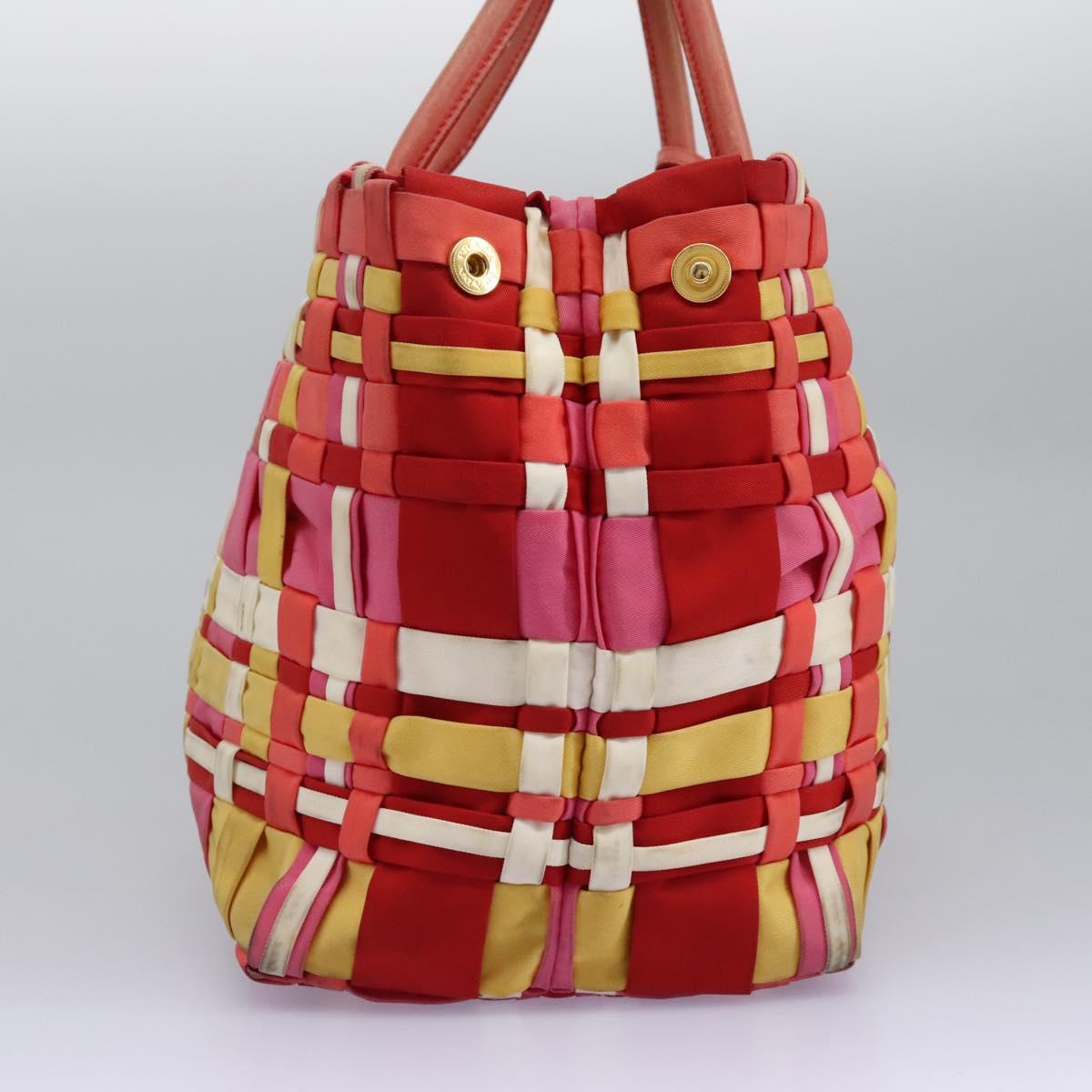 Prada Re-Nylon Red Synthetic Handbag (Pre-Owned)