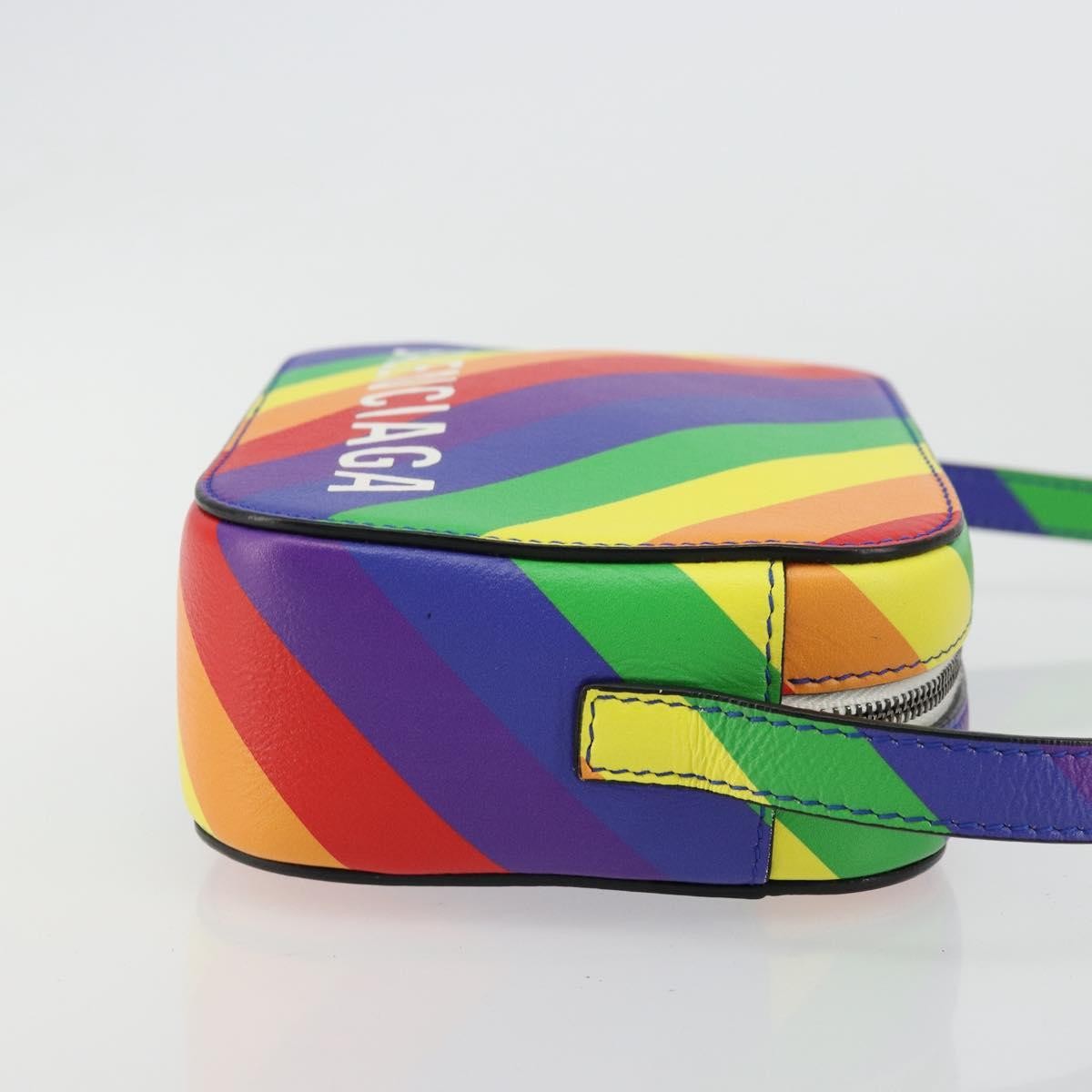 Balenciaga Everyday Camera Leather Multicolour Leather Shoulder Bag Bag (Pre-Owned)