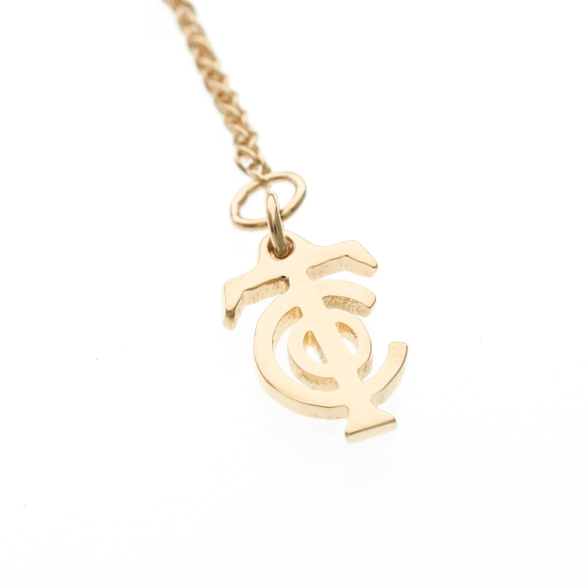 Tiffany & Co. Knot Key Pendant 18K Rose Gold Gold Pink_Gold Necklace Jewelry (Pre-Owned)