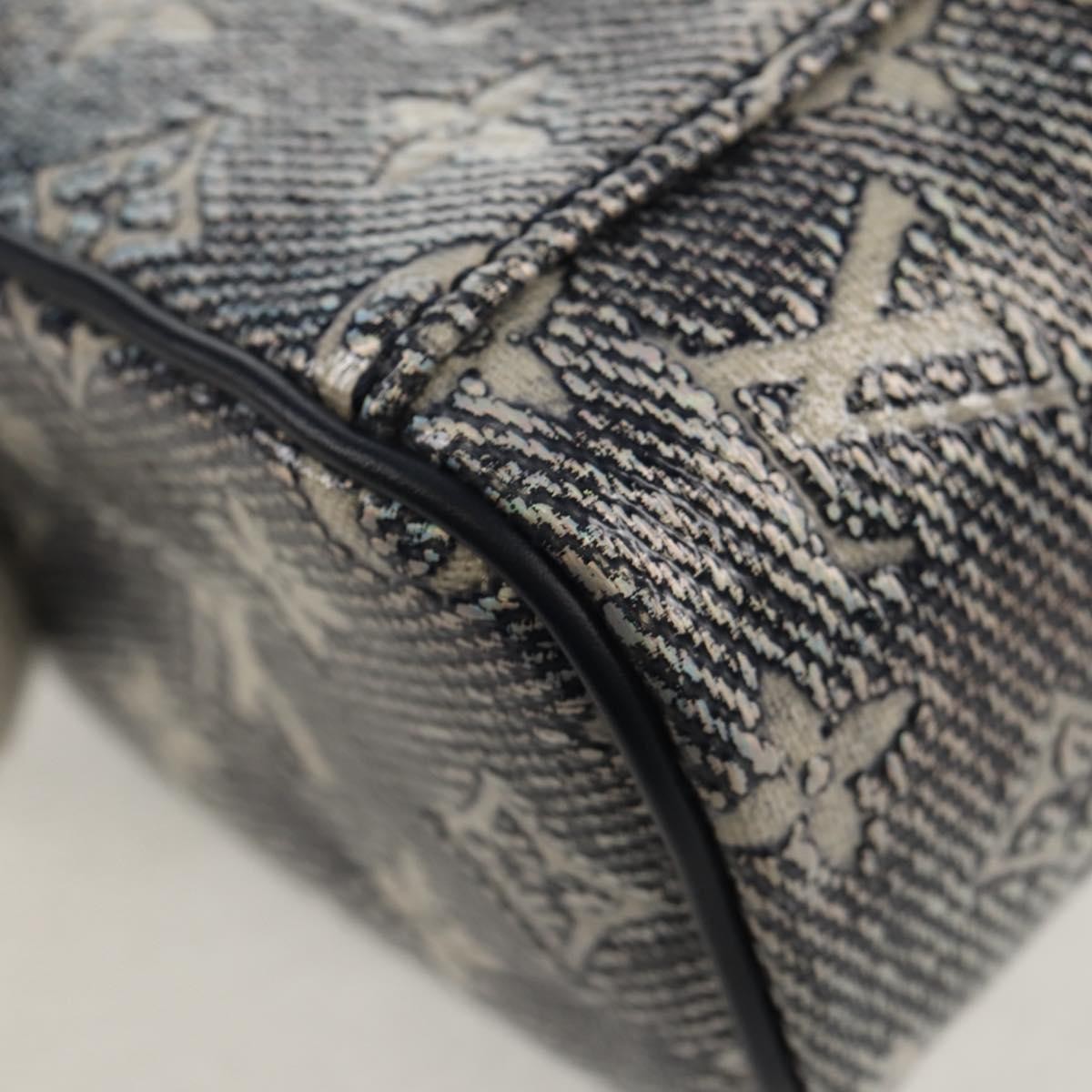 Louis Vuitton Vanity Case Monoglam Jacquard Canvas Navy Canvas Clutche & Pouche Bag (Pre-Owned)