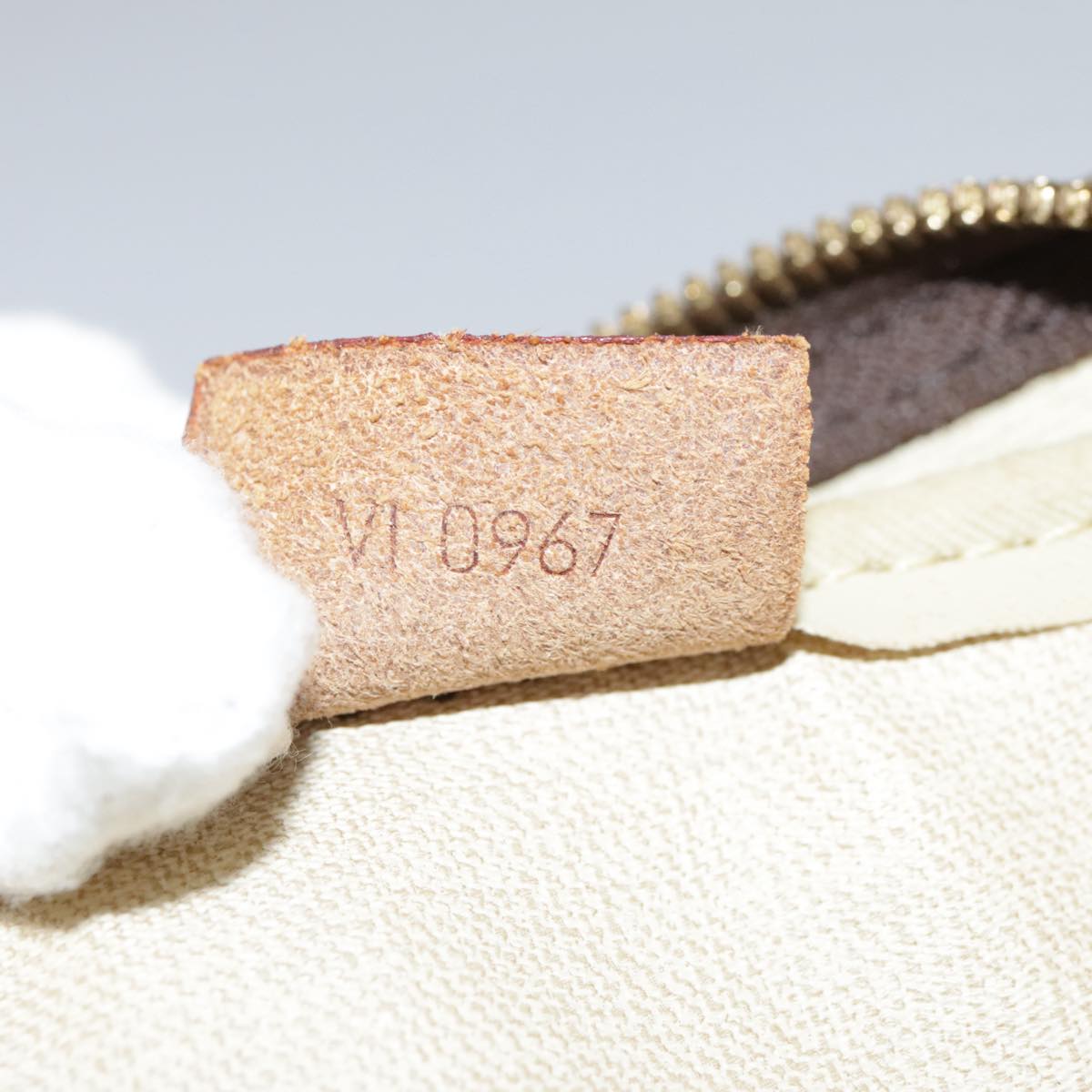 Louis Vuitton Deauville Brown Canvas Handbag (Pre-Owned)