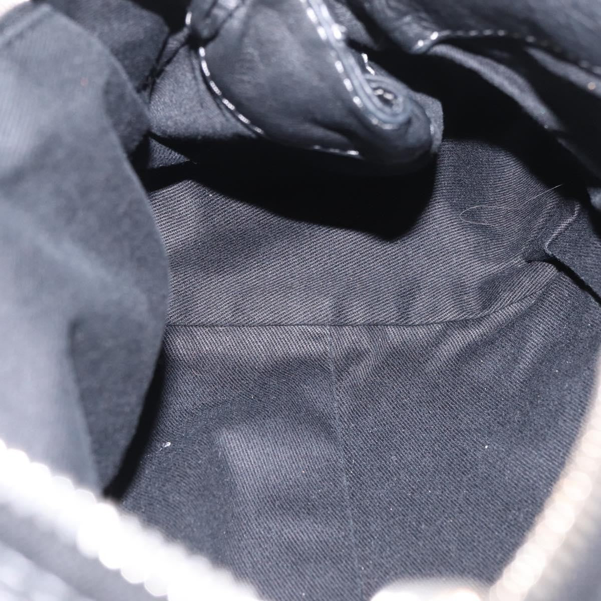 Chloe Paddington Lock Leather Black Leather Handbag (Pre-Owned)