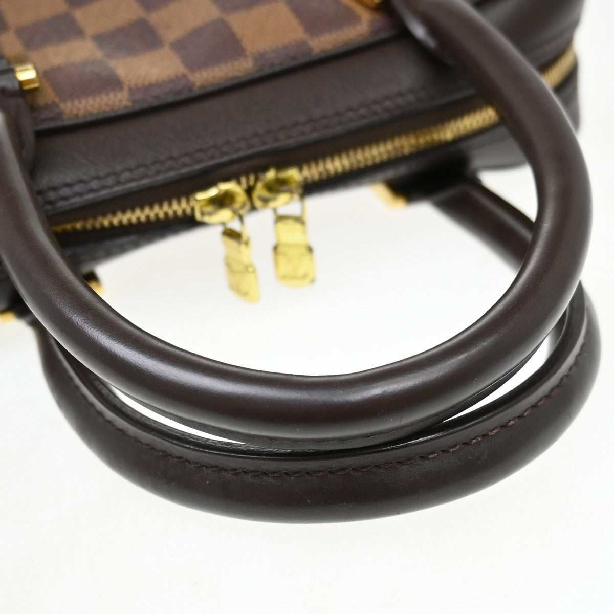 Louis Vuitton Brera Damier Brown Canvas Handbag (Pre-Owned)