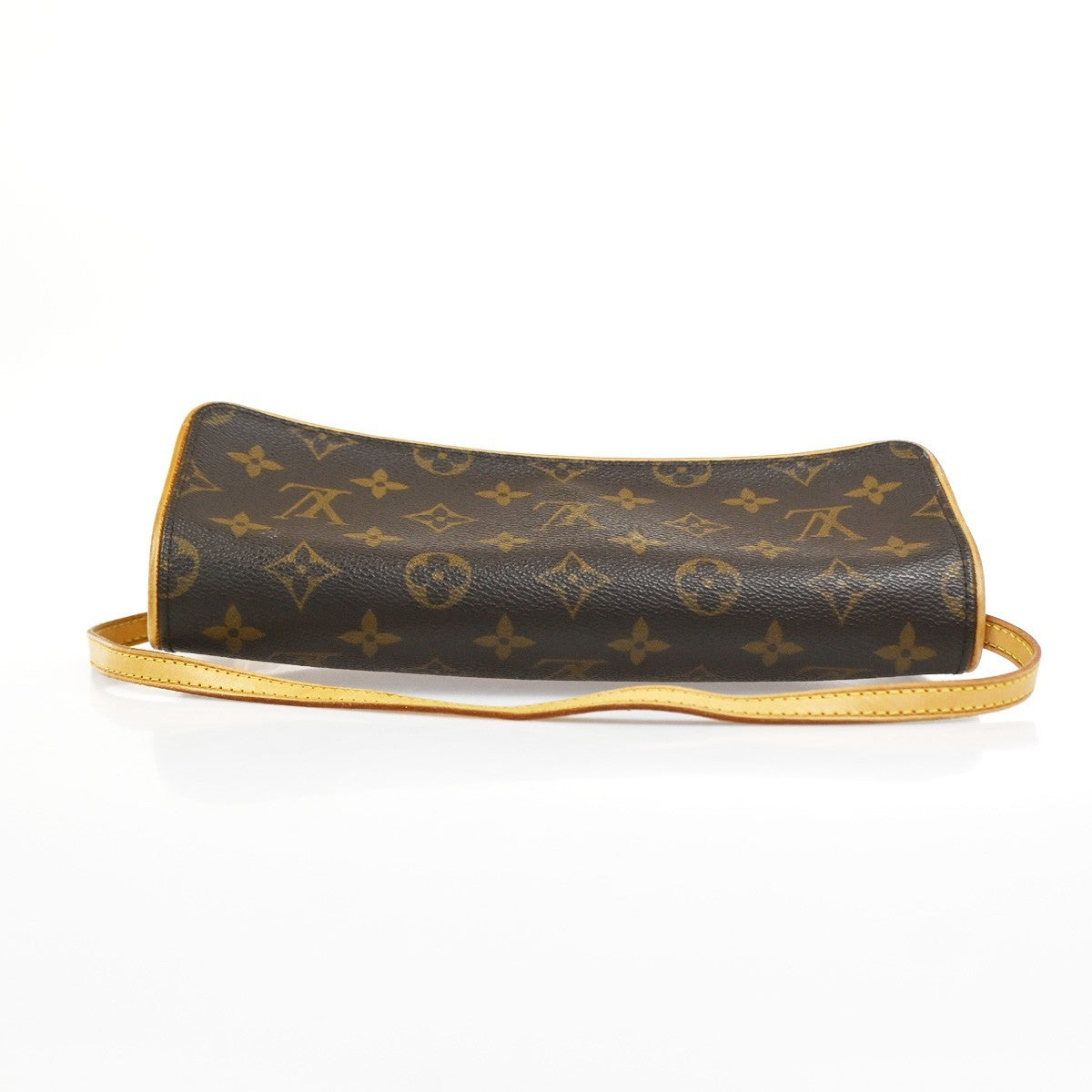 Louis Vuitton Twin Monogram Canvas Brown Canvas Clutche & Pouche Bag (Pre-Owned)