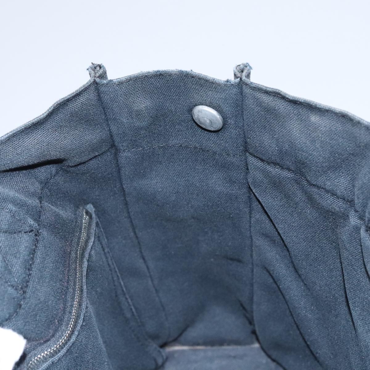 Hermès Fourre Tout Black Canvas Handbag (Pre-Owned)