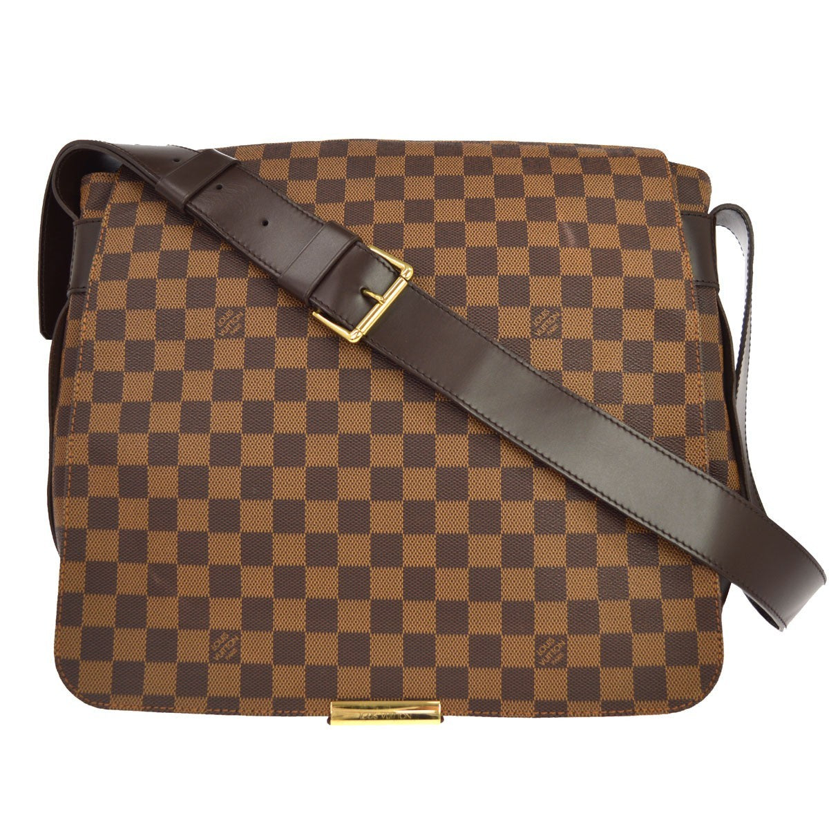 Louis Vuitton Bastille Damier Brown Canvas Handbag (Pre-Owned)