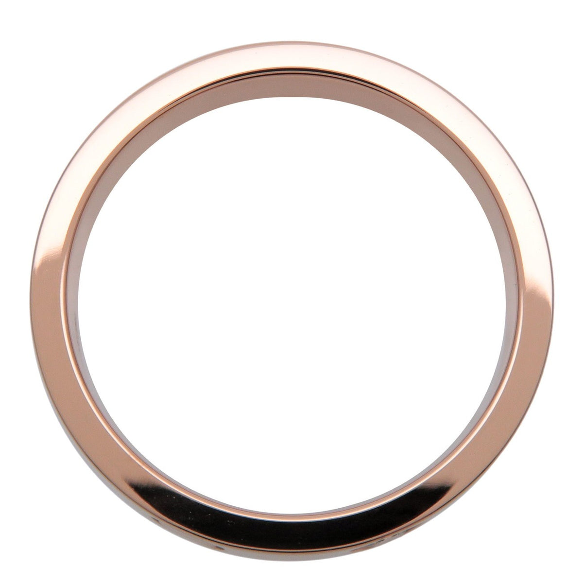 Cartier Love Wedding Band 1 Diamond 18K Rose Gold With Diamond Gold Rose_Gold Ring Jewelry (Pre-Owned)