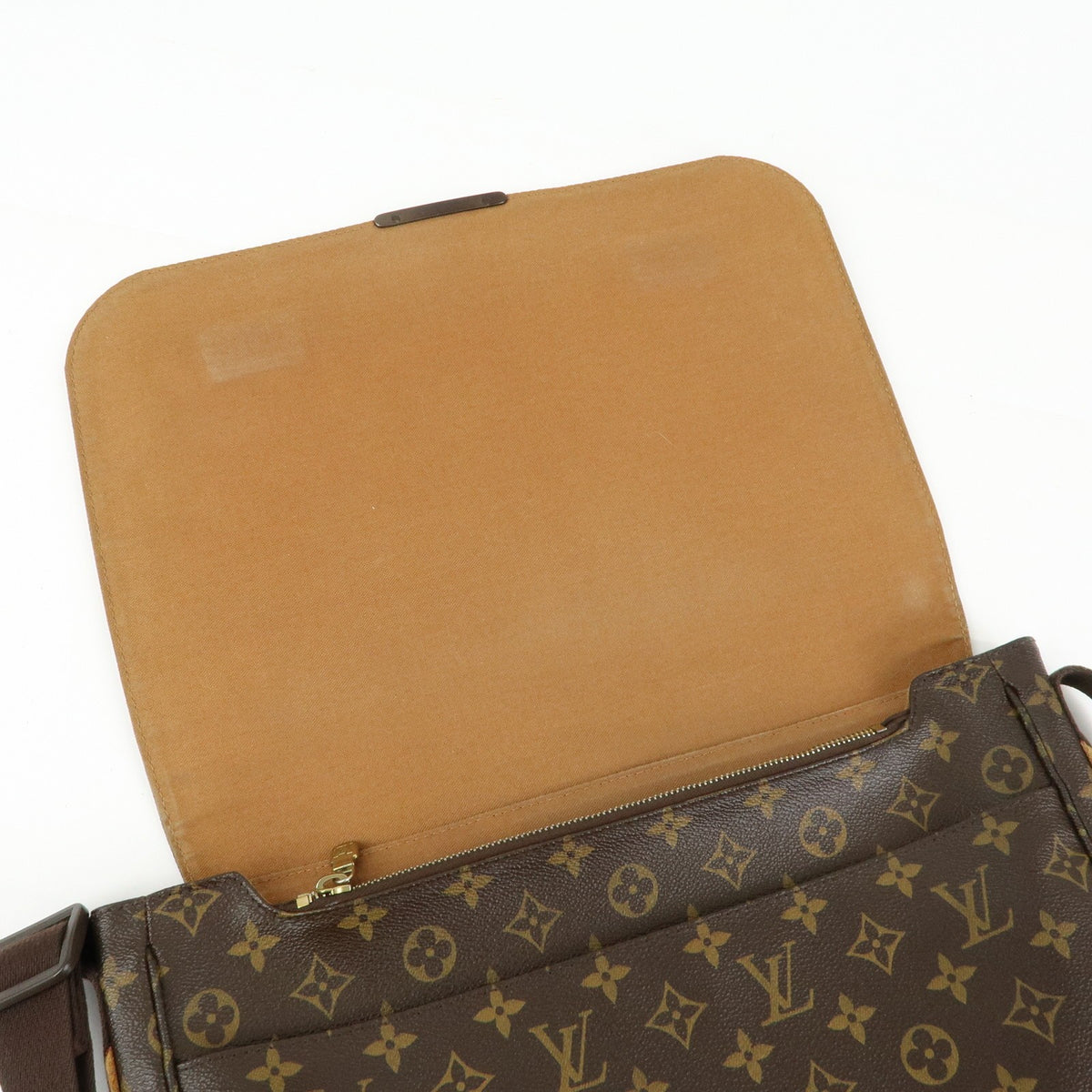 Louis Vuitton Beaubourg Messenger Monogram Canvas Brown Canvas Handbag (Pre-Owned)