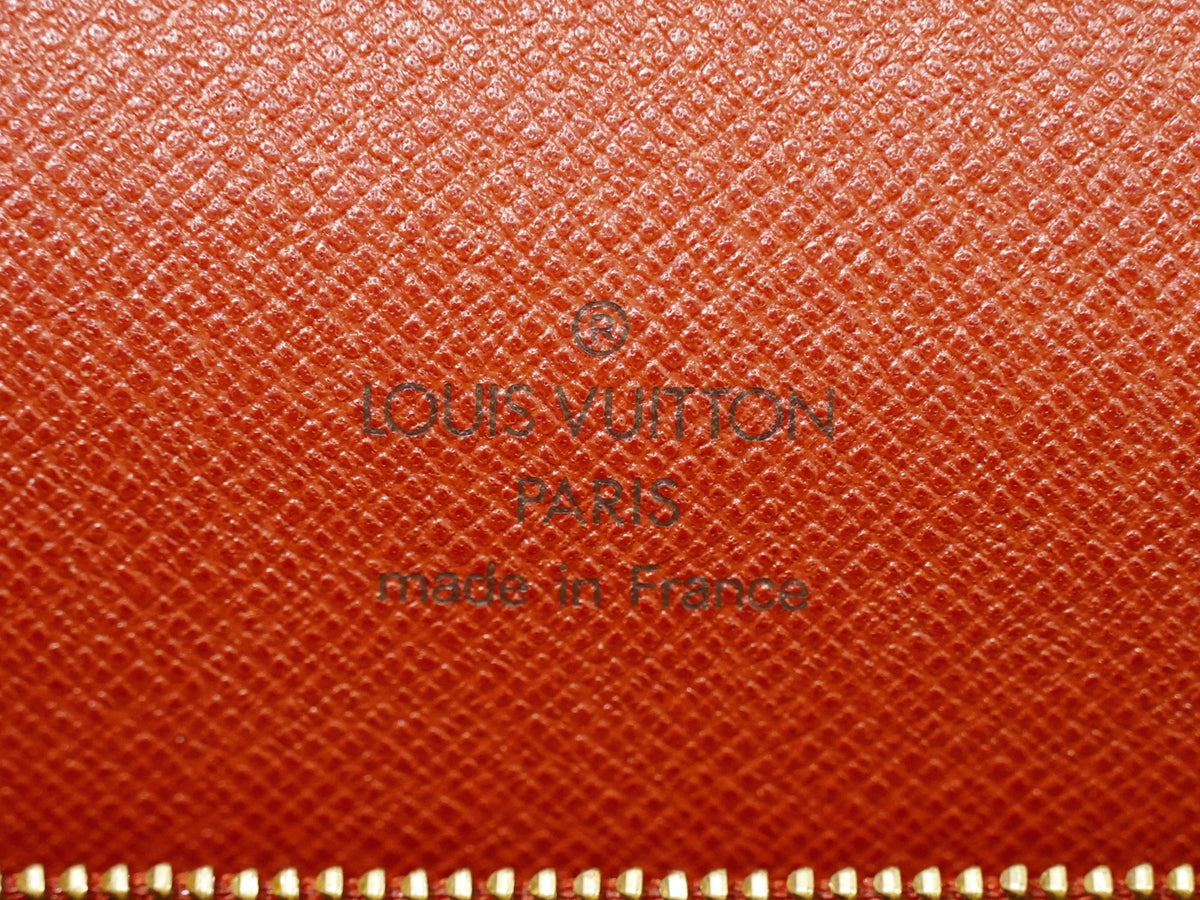 Louis Vuitton Tribeca Carre Damier Ebene Brown Canvas Shoulder Bag Bag (Pre-Owned)