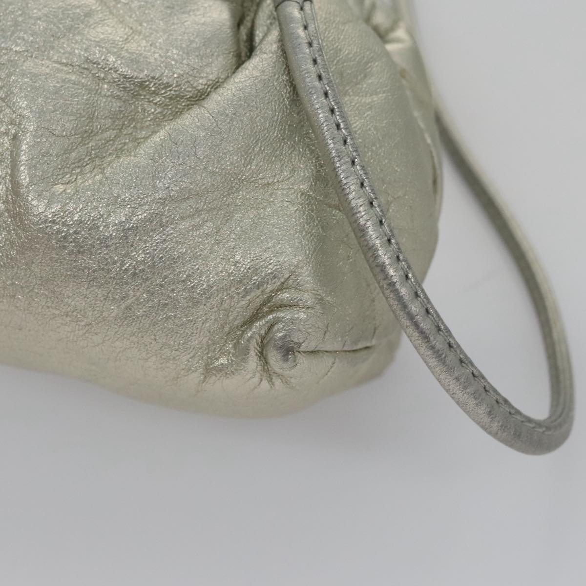 Loewe Silver Leather Shoulder Bag (Pre-Owned)