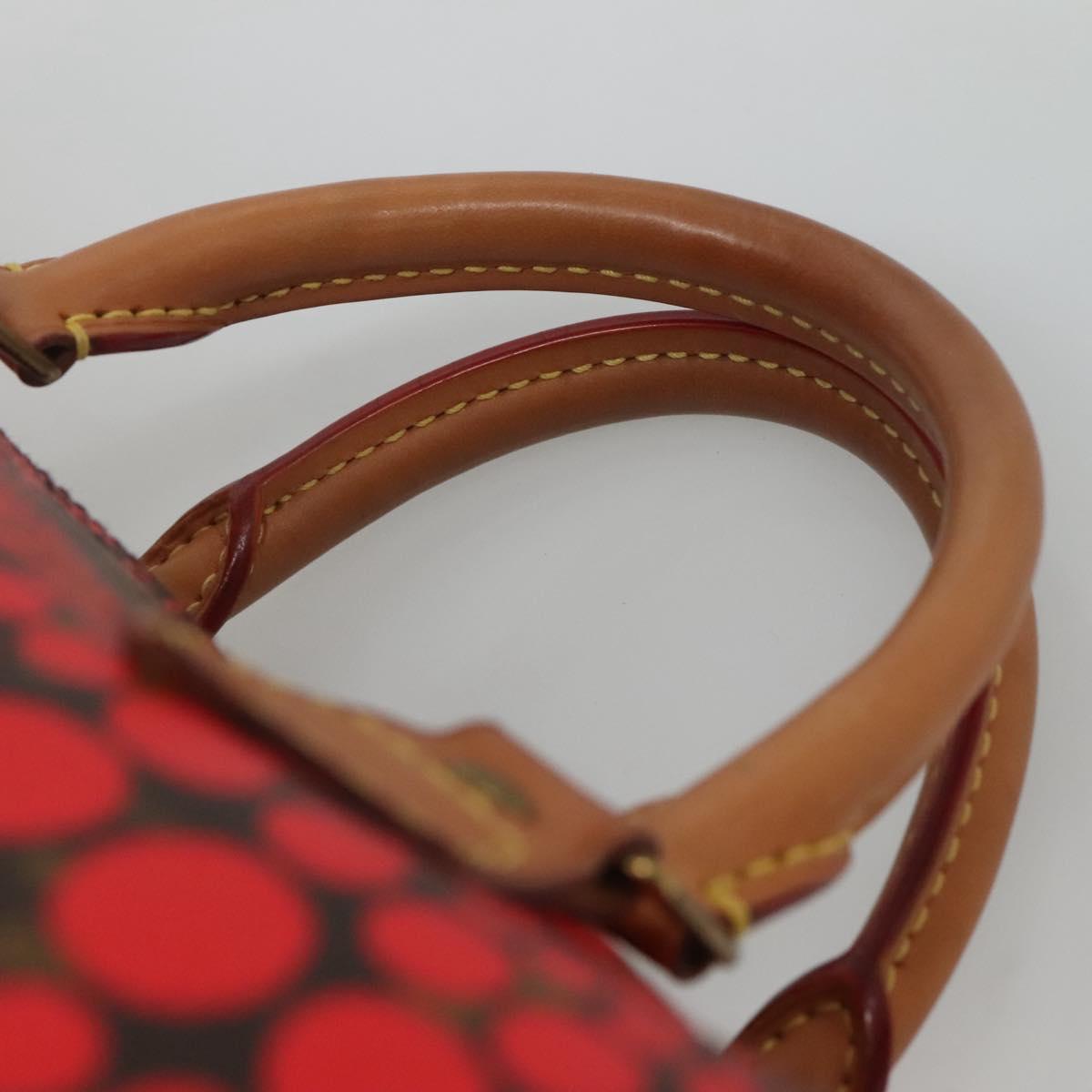 Louis Vuitton Speedy 30 Red Canvas Handbag (Pre-Owned)