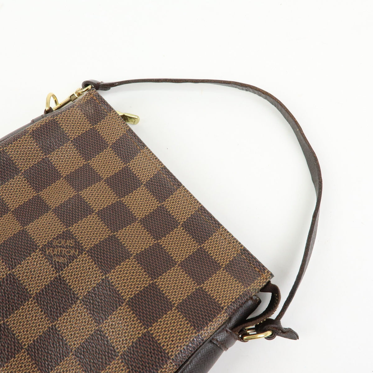 Louis Vuitton Trousse Make Up Damier Brown Canvas Clutche & Pouche Bag (Pre-Owned)