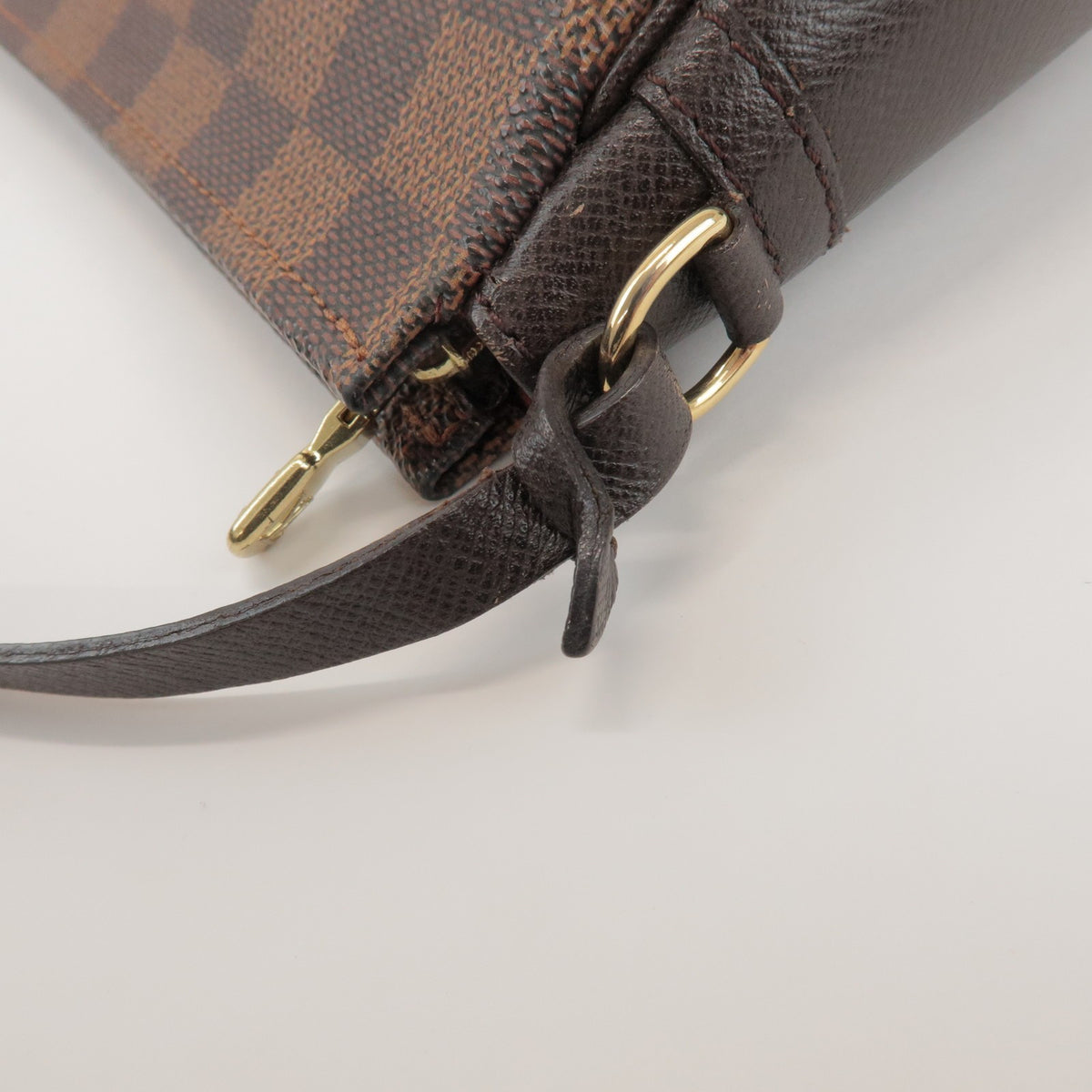 Louis Vuitton Trousse Make Up Damier Brown Canvas Clutche & Pouche Bag (Pre-Owned)