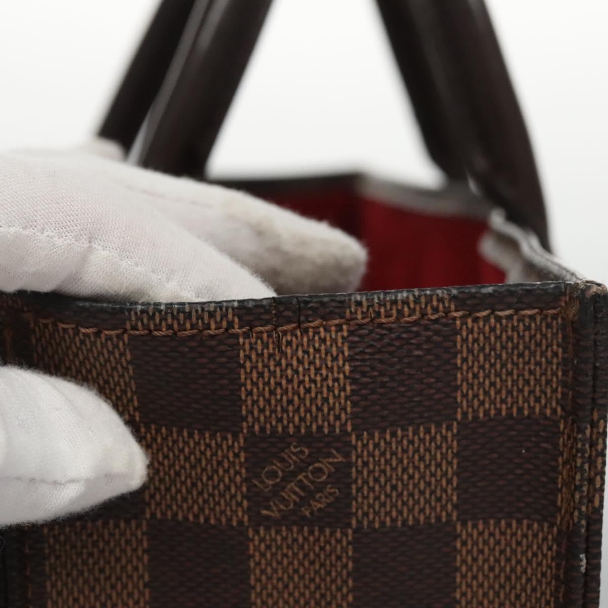 Louis Vuitton Sac Plat Brown Canvas Handbag (Pre-Owned)