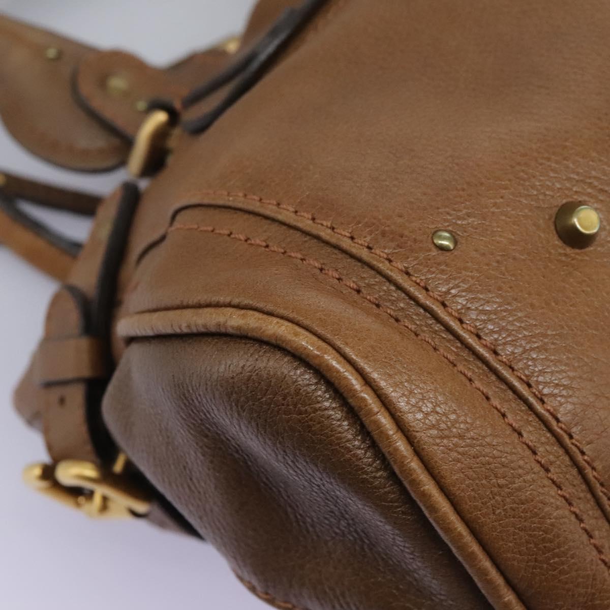 Chloé Paddington Brown Leather Handbag (Pre-Owned)