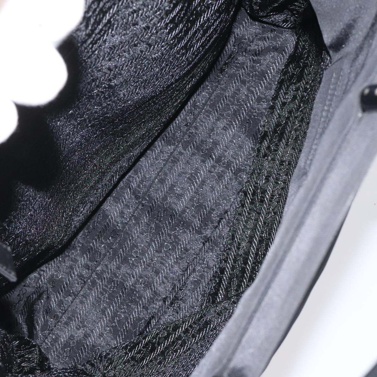 Prada Tessuto Black Synthetic Tote Bag (Pre-Owned)