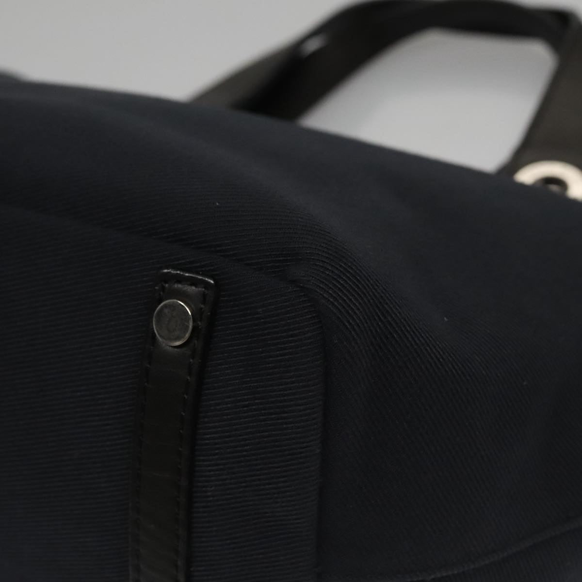 Burberry Blue Label Navy Canvas Handbag (Pre-Owned)