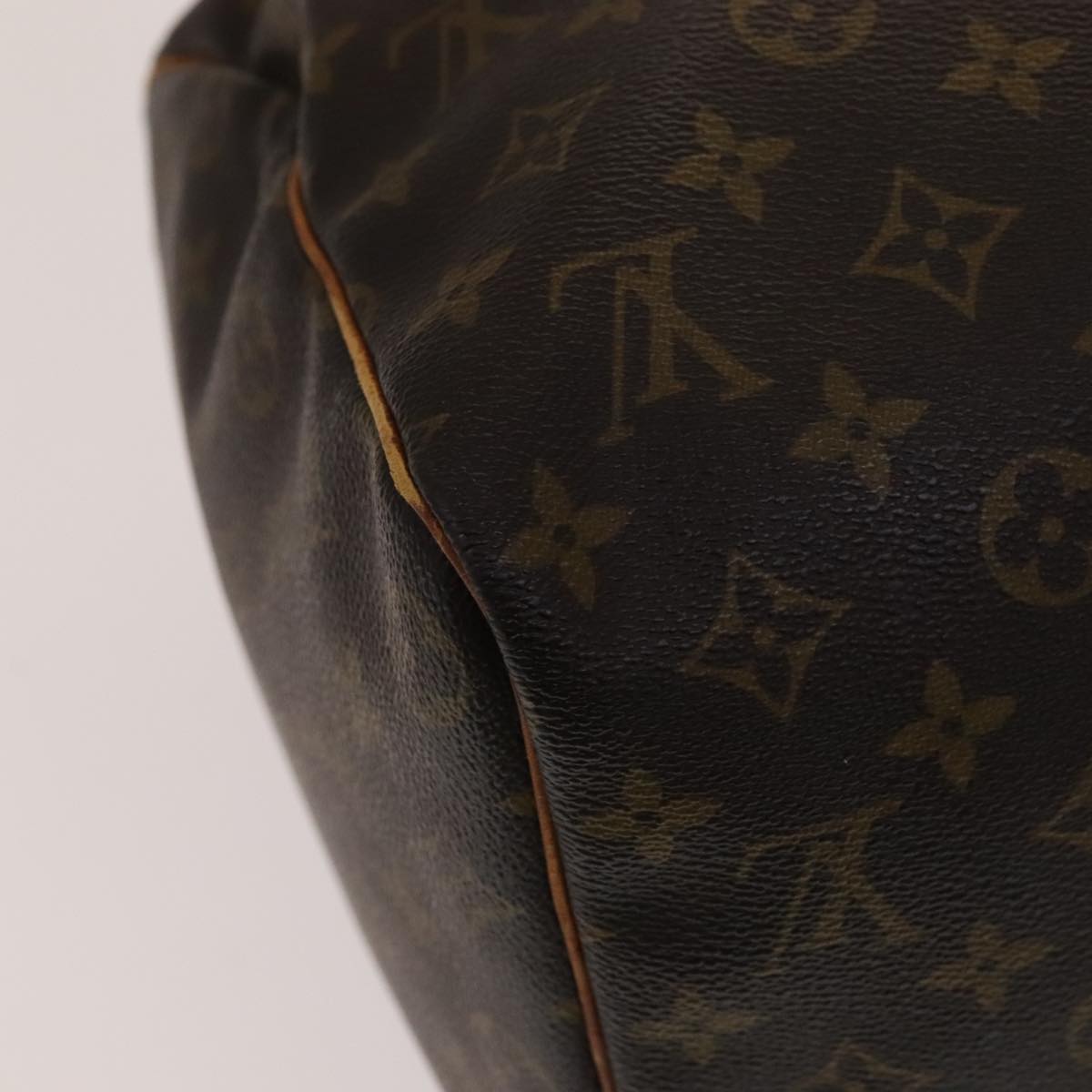 Louis Vuitton Keepall 45 Brown Canvas Travel Bag (Pre-Owned)