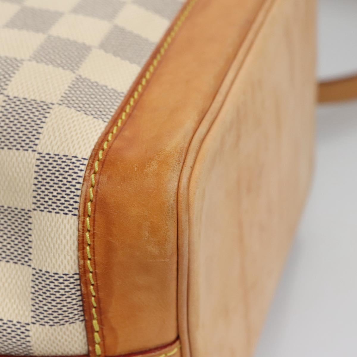 Louis Vuitton Noé Bb Grey Canvas Shoulder Bag (Pre-Owned)
