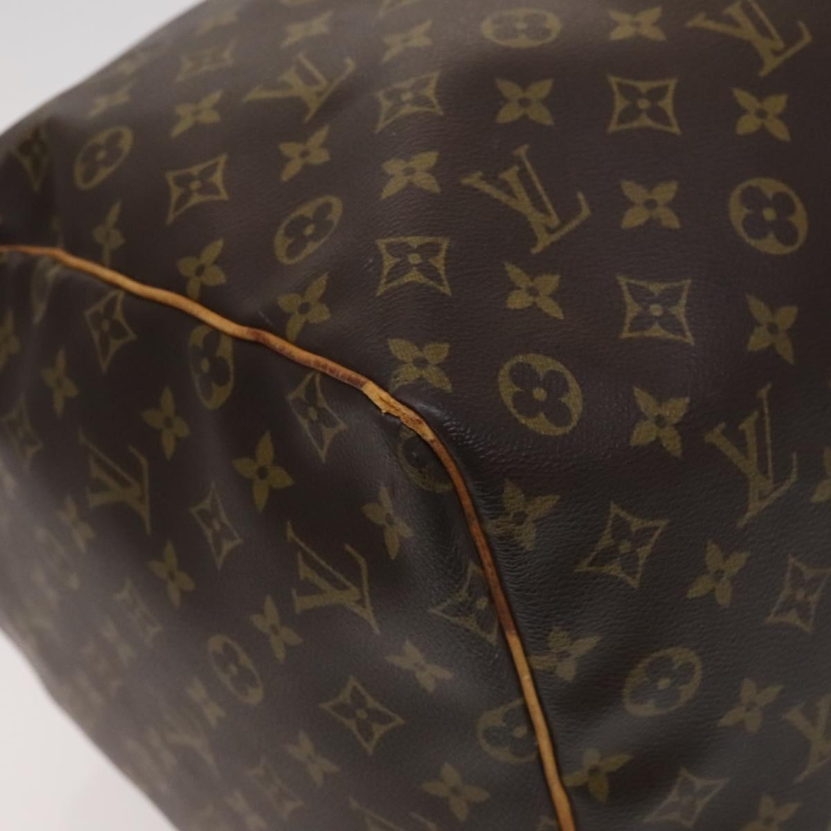 Louis Vuitton Keepall 60 Brown Canvas Travel Bag (Pre-Owned)