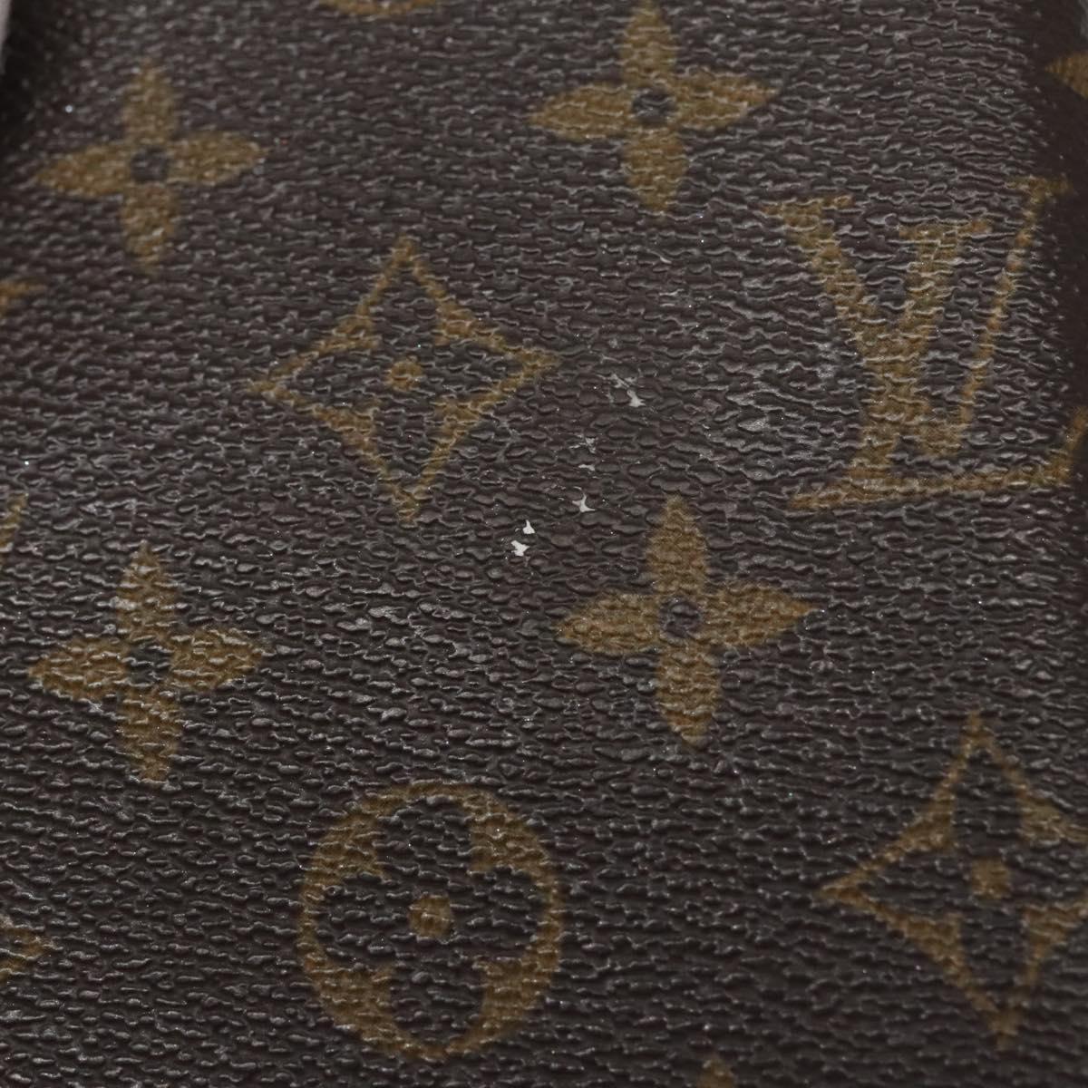 Louis Vuitton Couverture Agenda Fonctionnel Pm Brown Canvas Wallet (Pre-Owned)