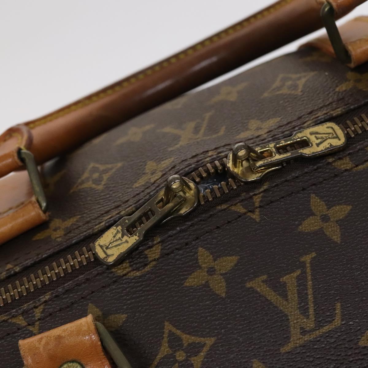 Louis Vuitton Keepall Bandoulière 60 Brown Canvas Travel Bag (Pre-Owned)