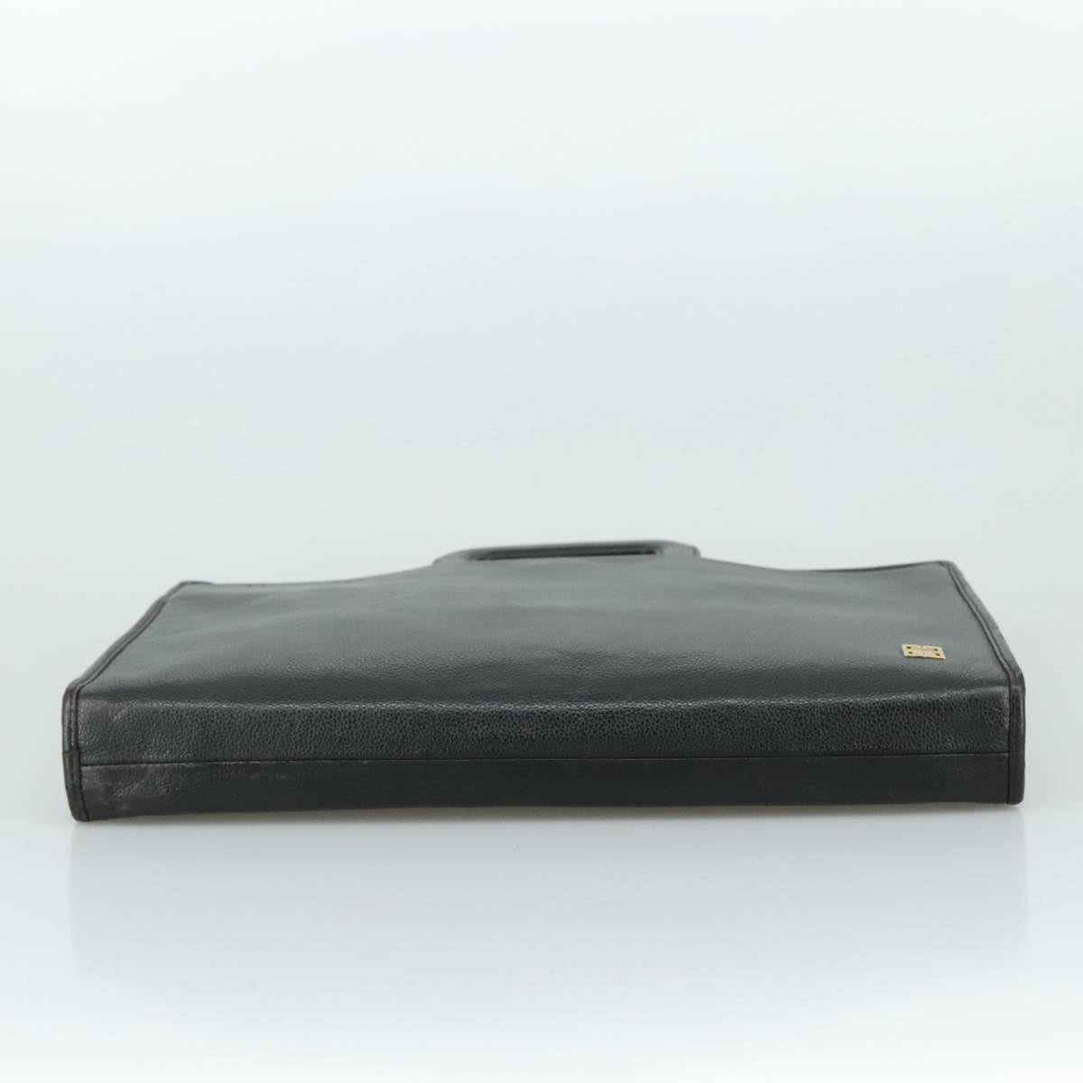 Givenchy Black Leather Briefcase Bag (Pre-Owned)
