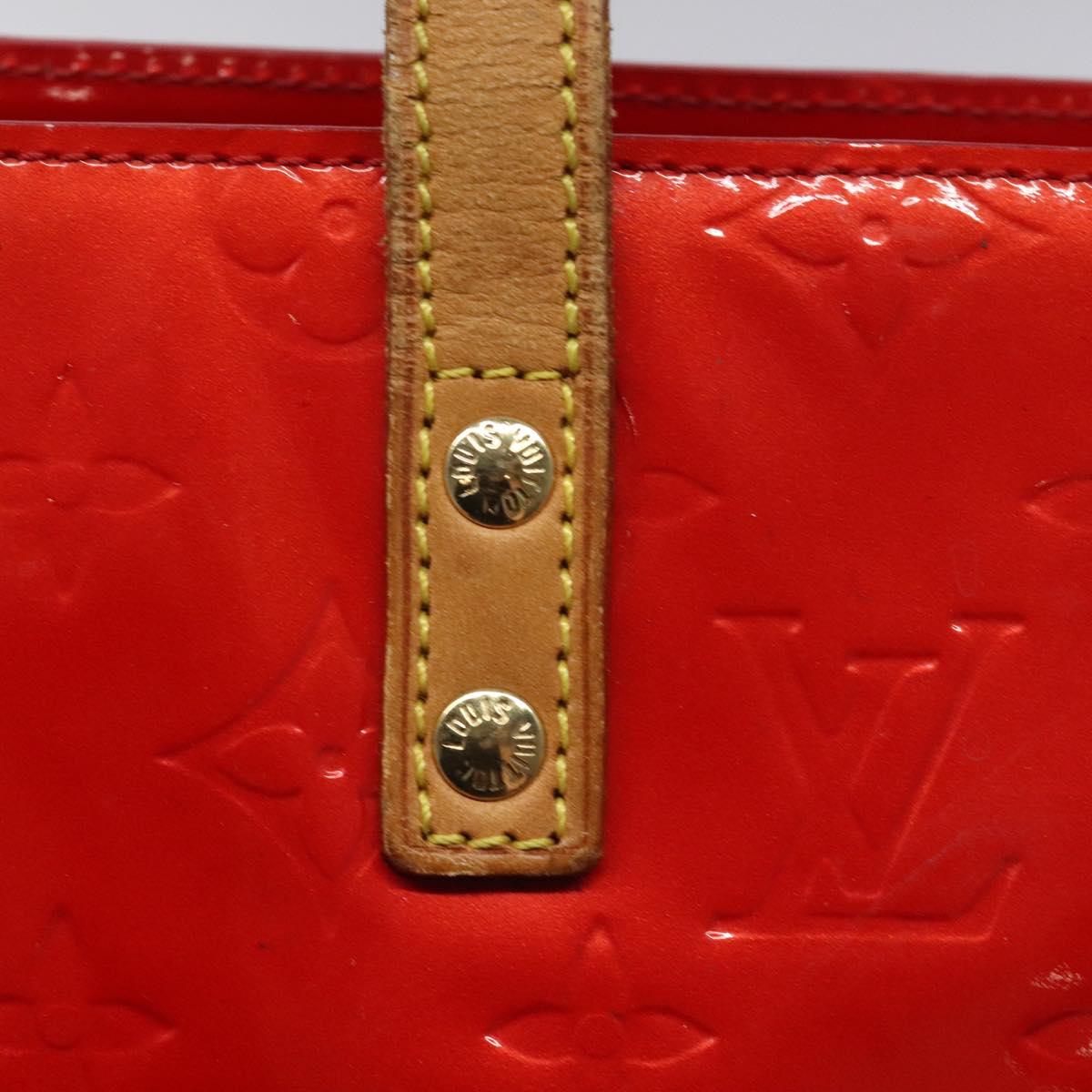 Louis Vuitton Reade Red Patent Leather Tote Bag (Pre-Owned)